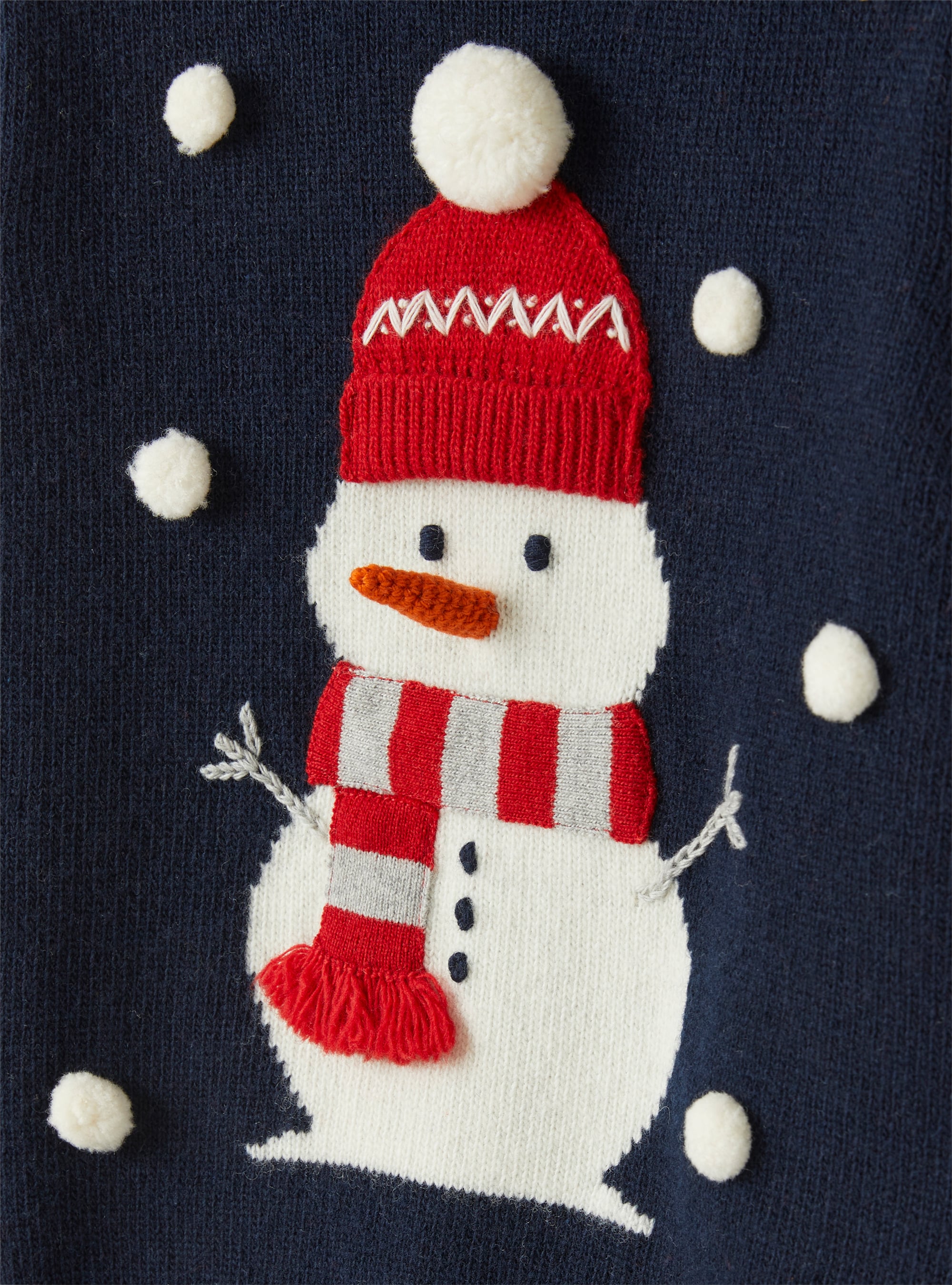 Snowman hot sale carrot sweater