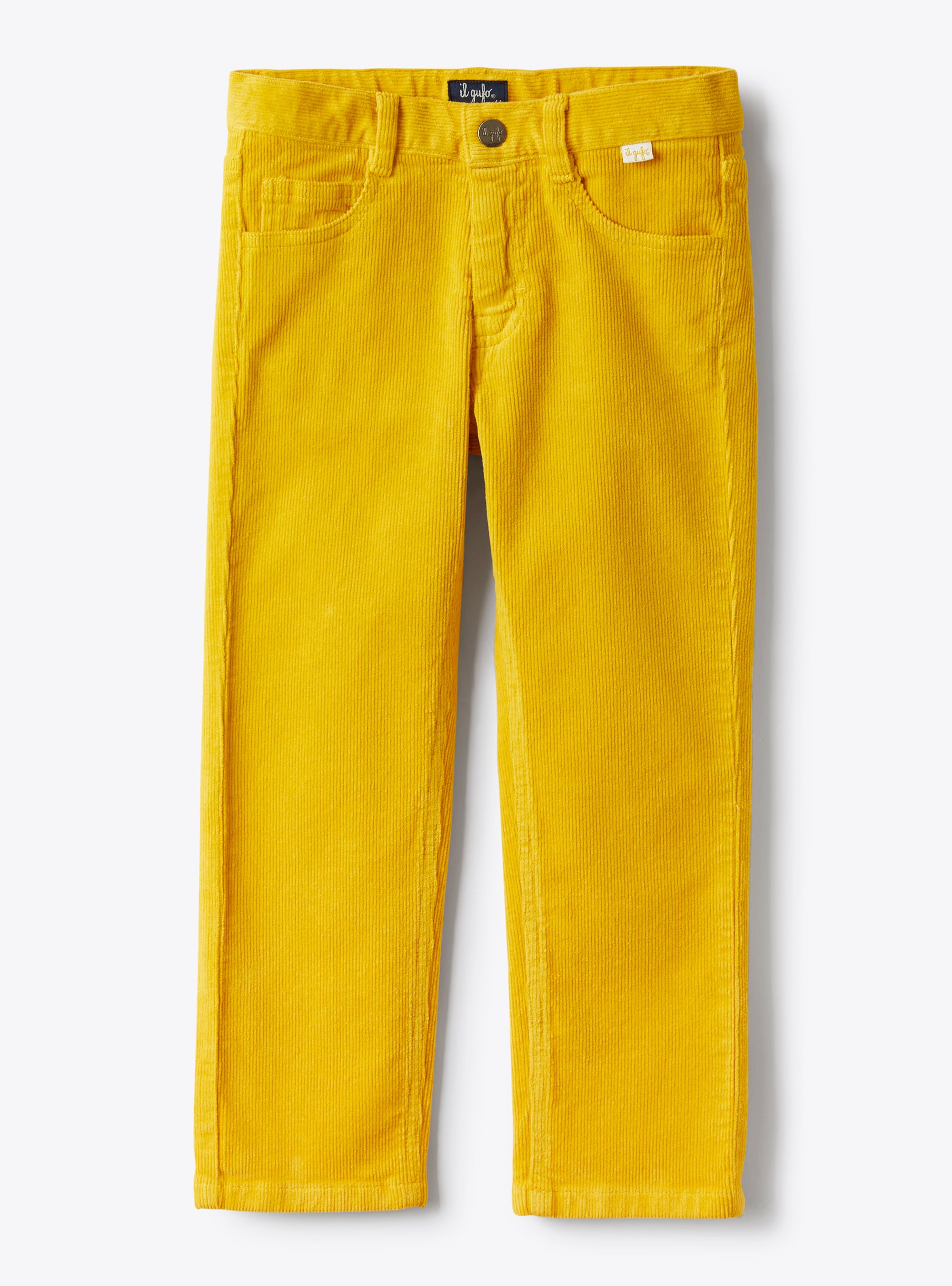 Yellow store corduroy pants