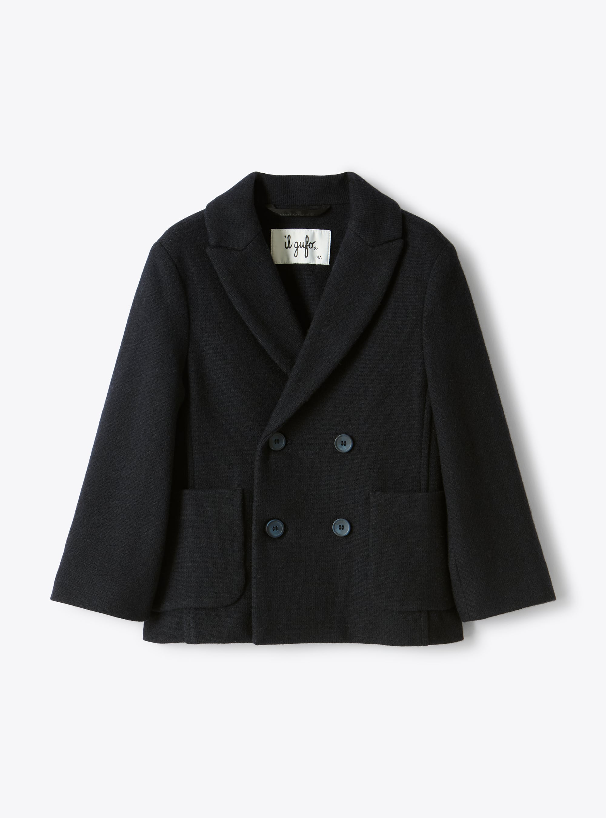 il gufoイルグッフォ☆ウールコート 8A ネイビー☆ il gufoイルグッフォ☆ウールコート 8A ネイビー☆ IL GUFO
