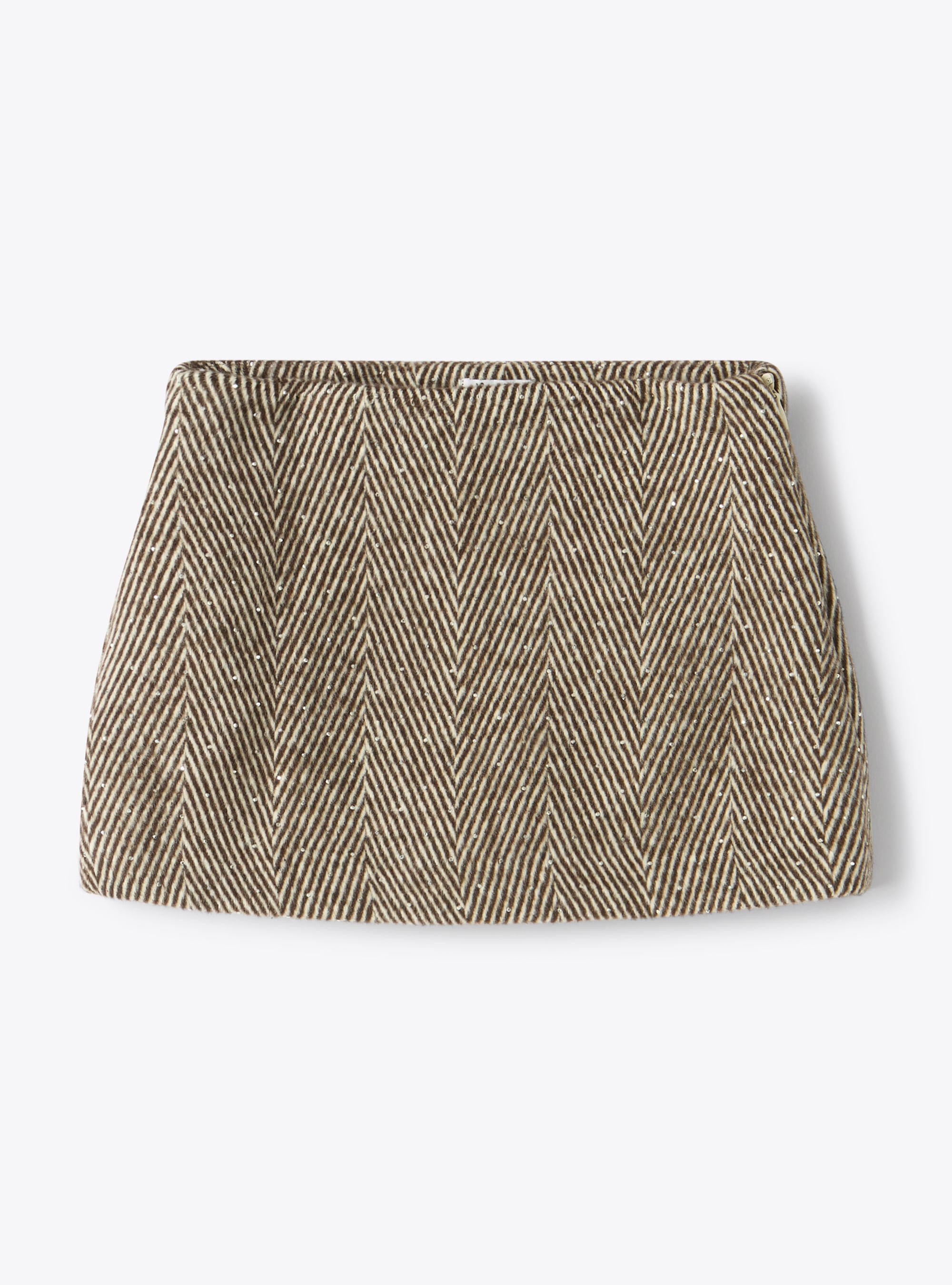 Fine Wool Ripstop Skirt