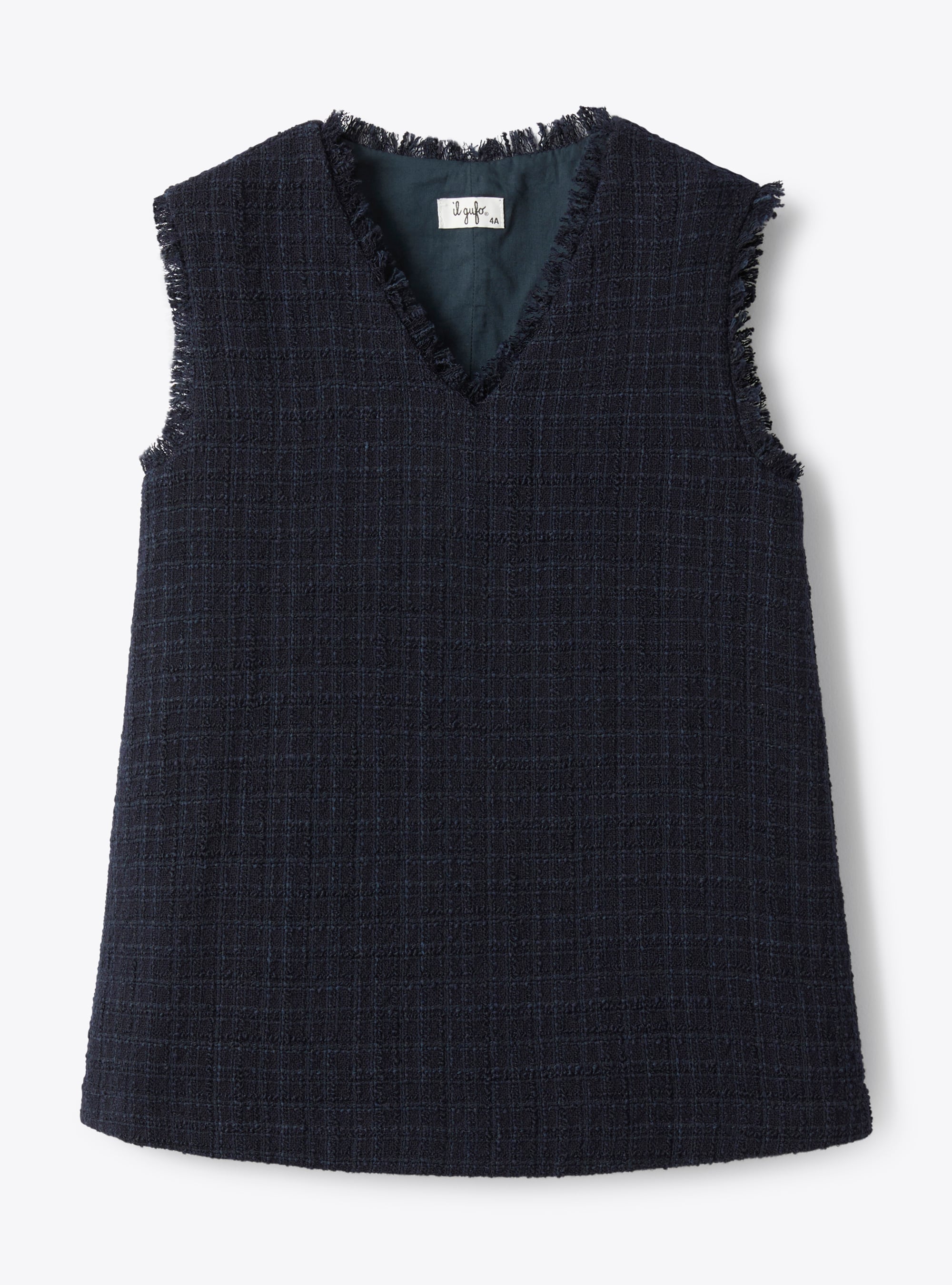 louren slub tweed shape vest ブラック PRODUCT-OCT152024-NOVDROP1-