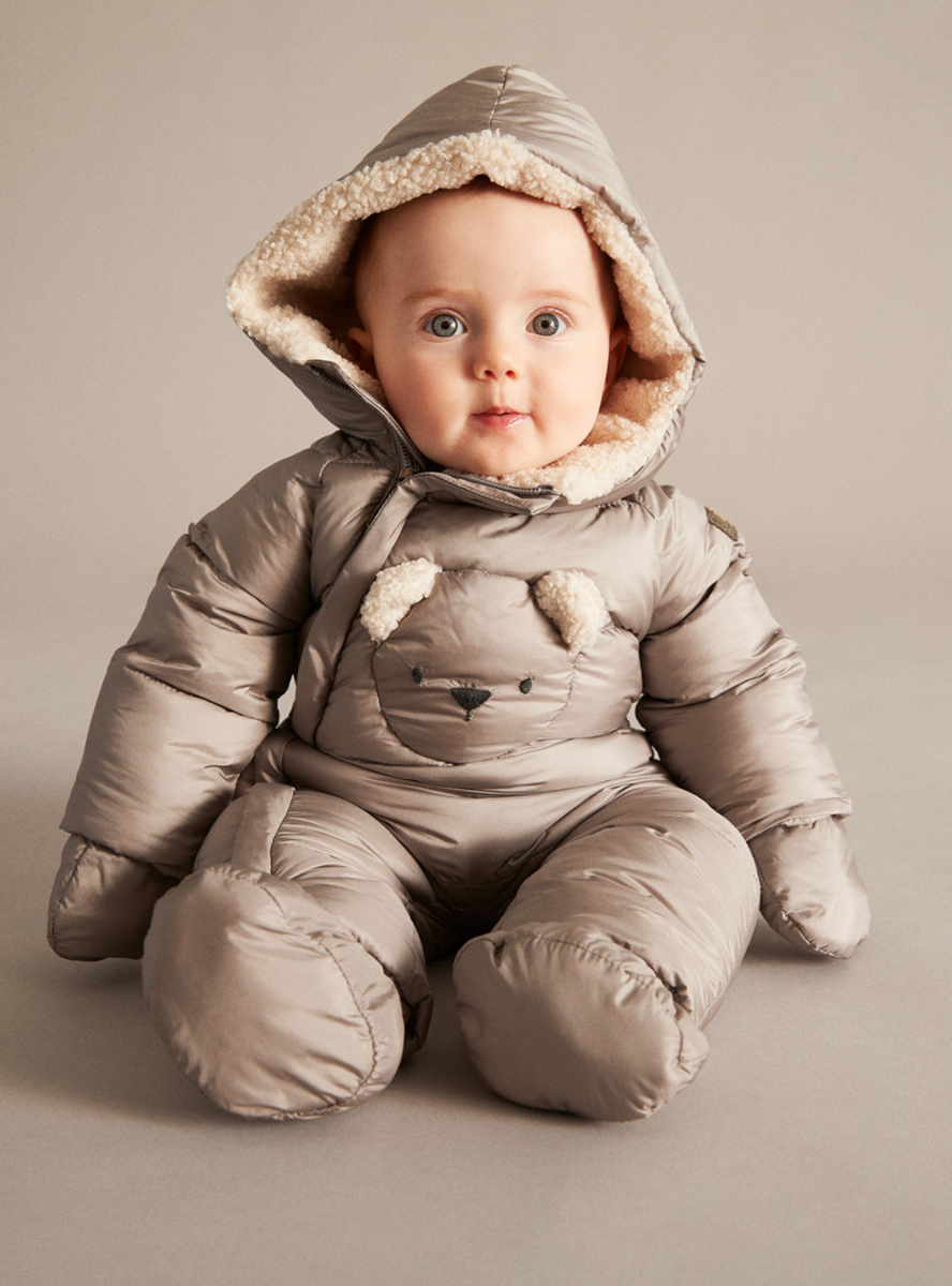 Il gufo shop baby snowsuit