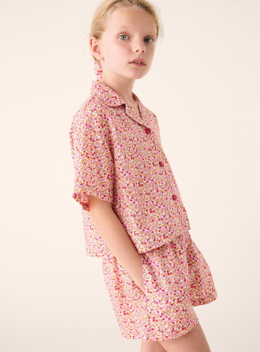 Two-piece Liberty Fabric set - Two-piece sets - Il Gufo