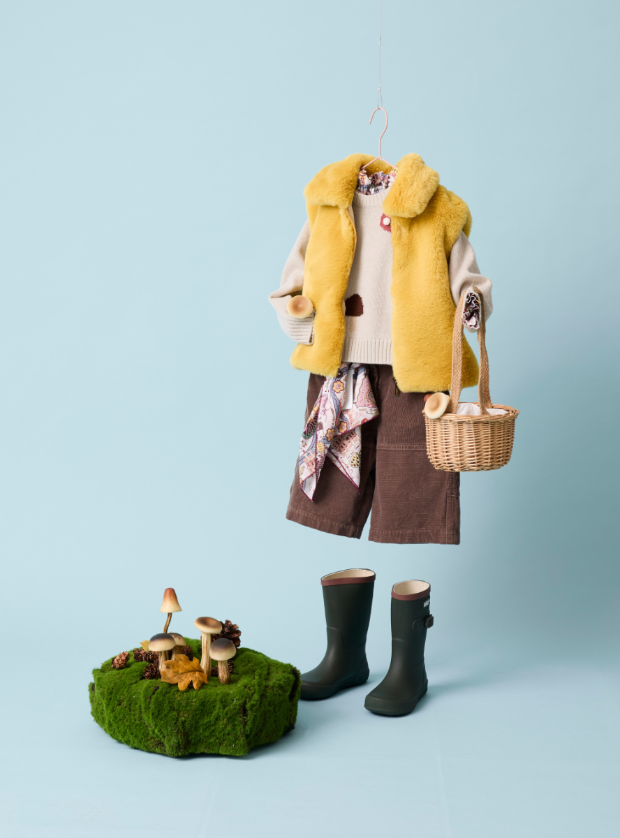 Eco-fur vest - Jackets - Il Gufo