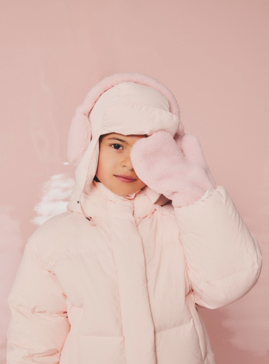 Boxy jacket in recycled nylon - Pink | Il Gufo