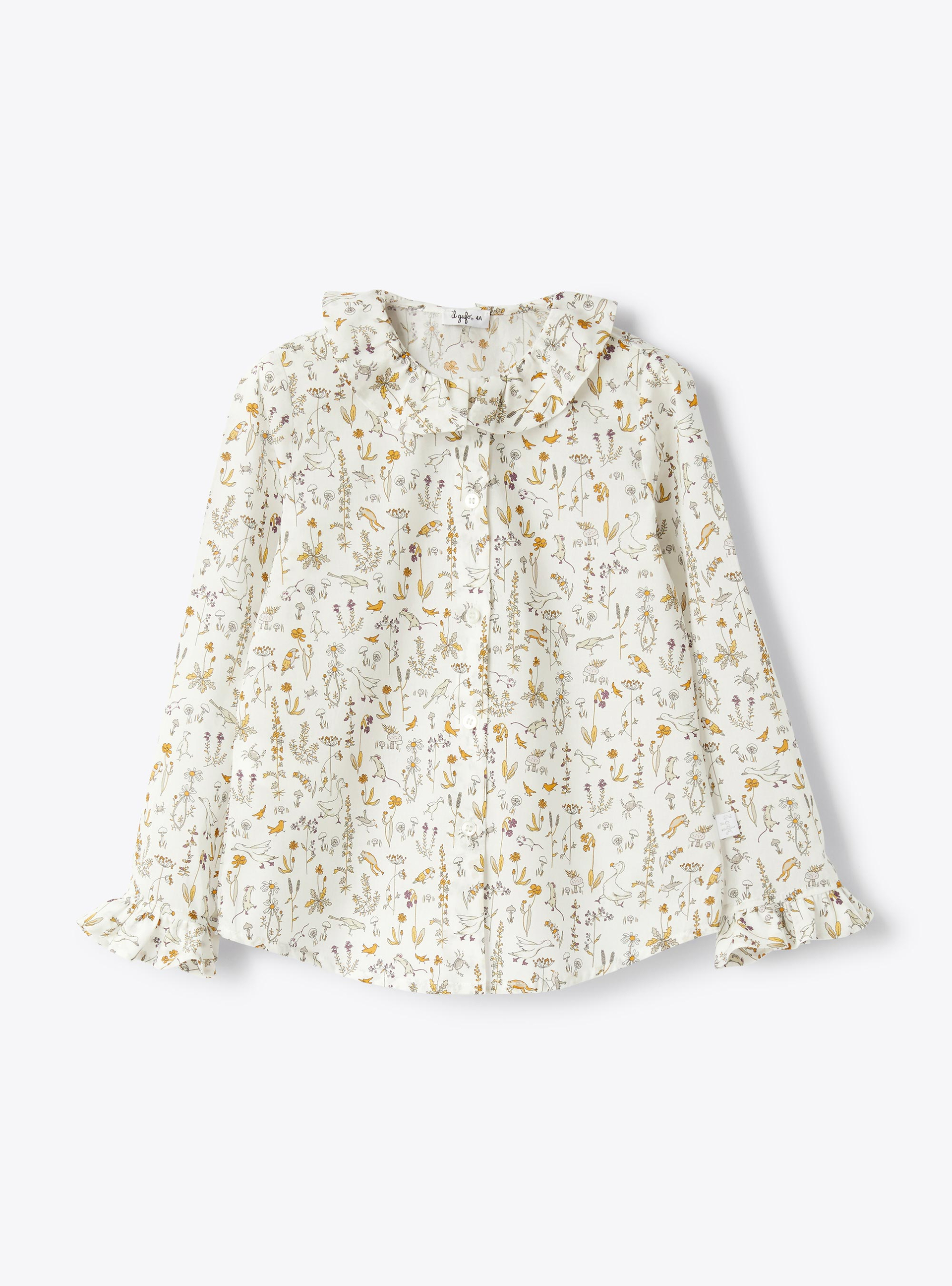 Liberty Fabric shirt - Shirts - Il Gufo