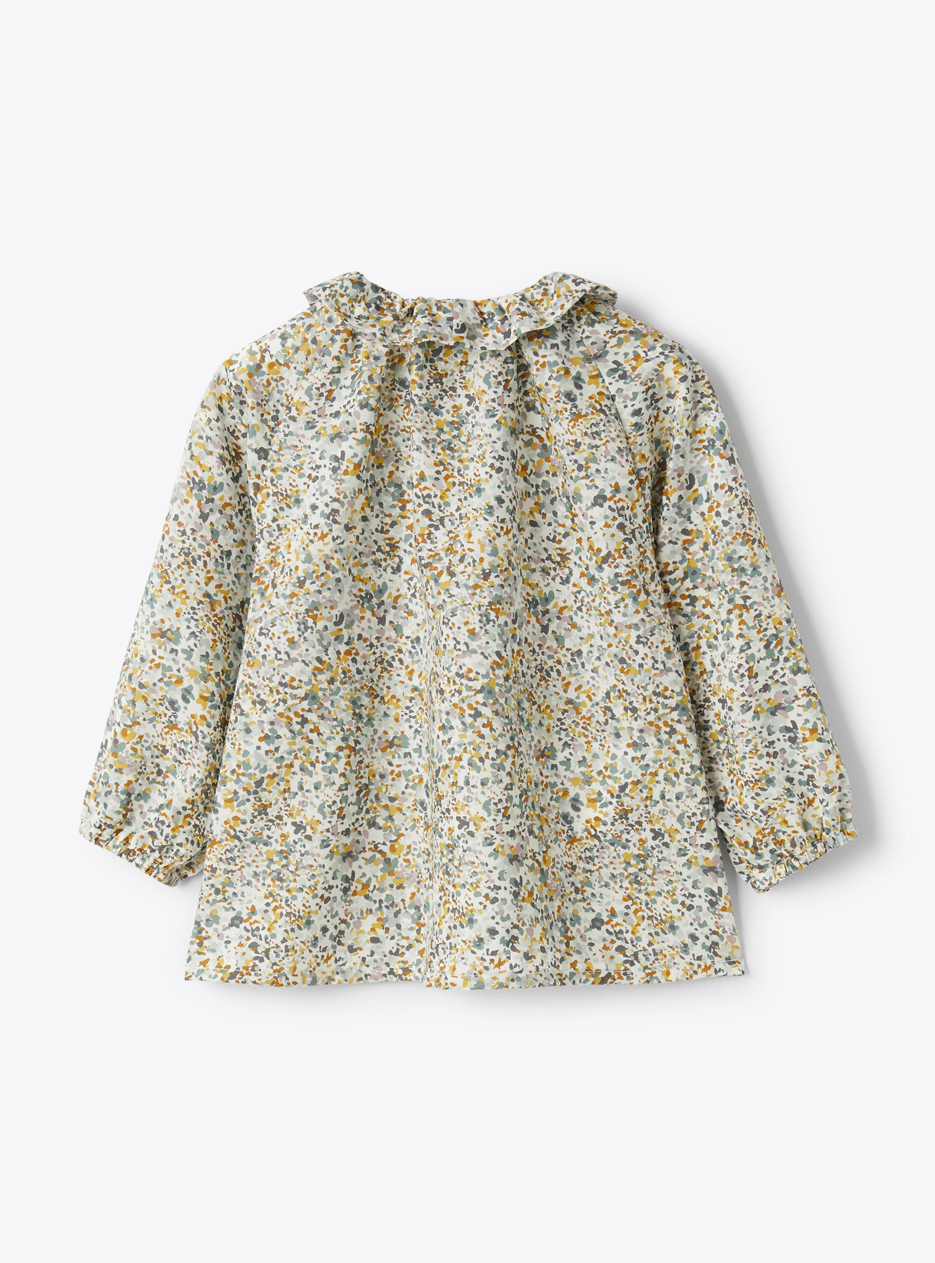 Liberty Fabric blouse - Light blue | Il Gufo