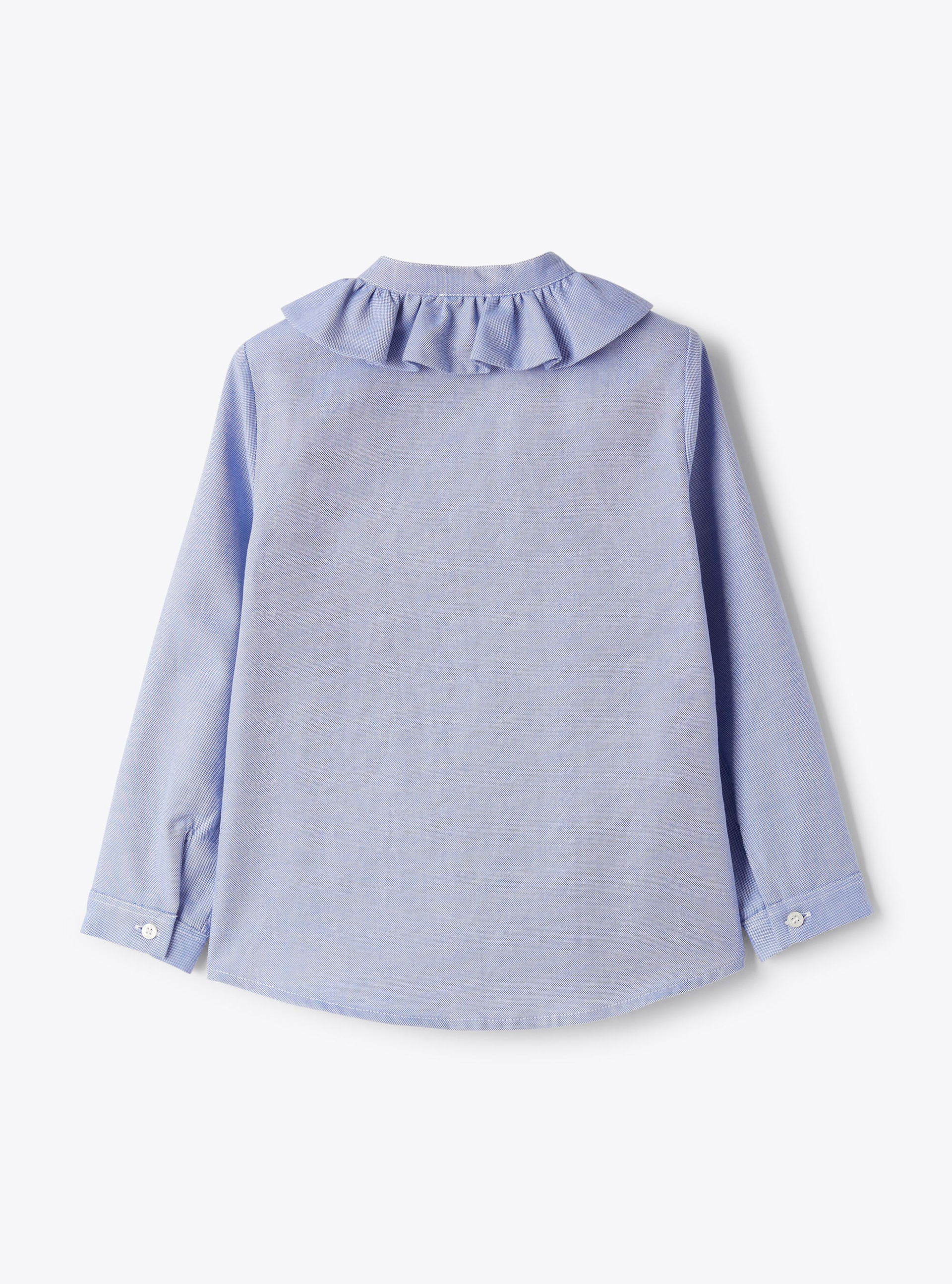 Shirt with ruffled collar - Shirts - Il Gufo