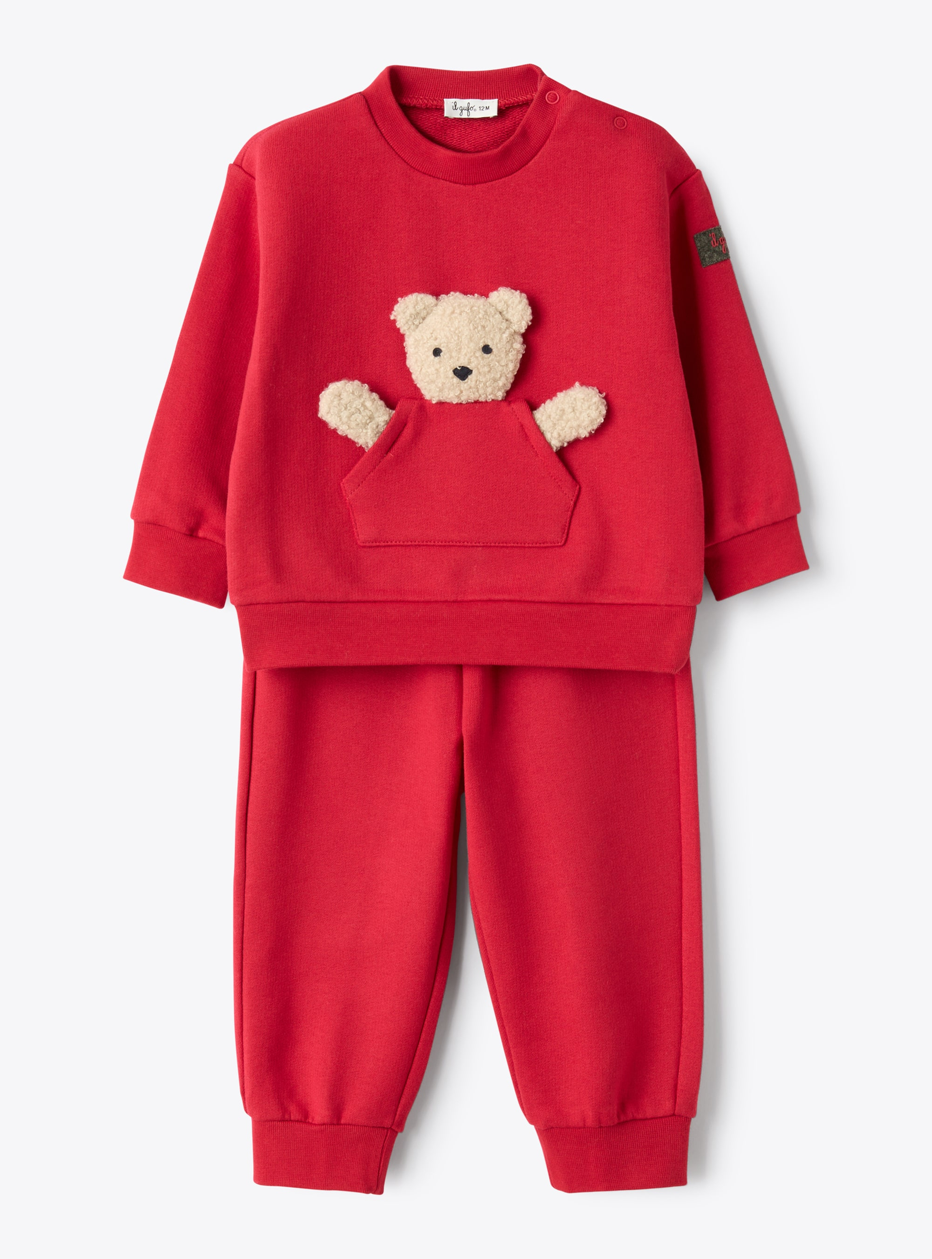 Fleece set with appliqué - Two-piece sets - Il Gufo