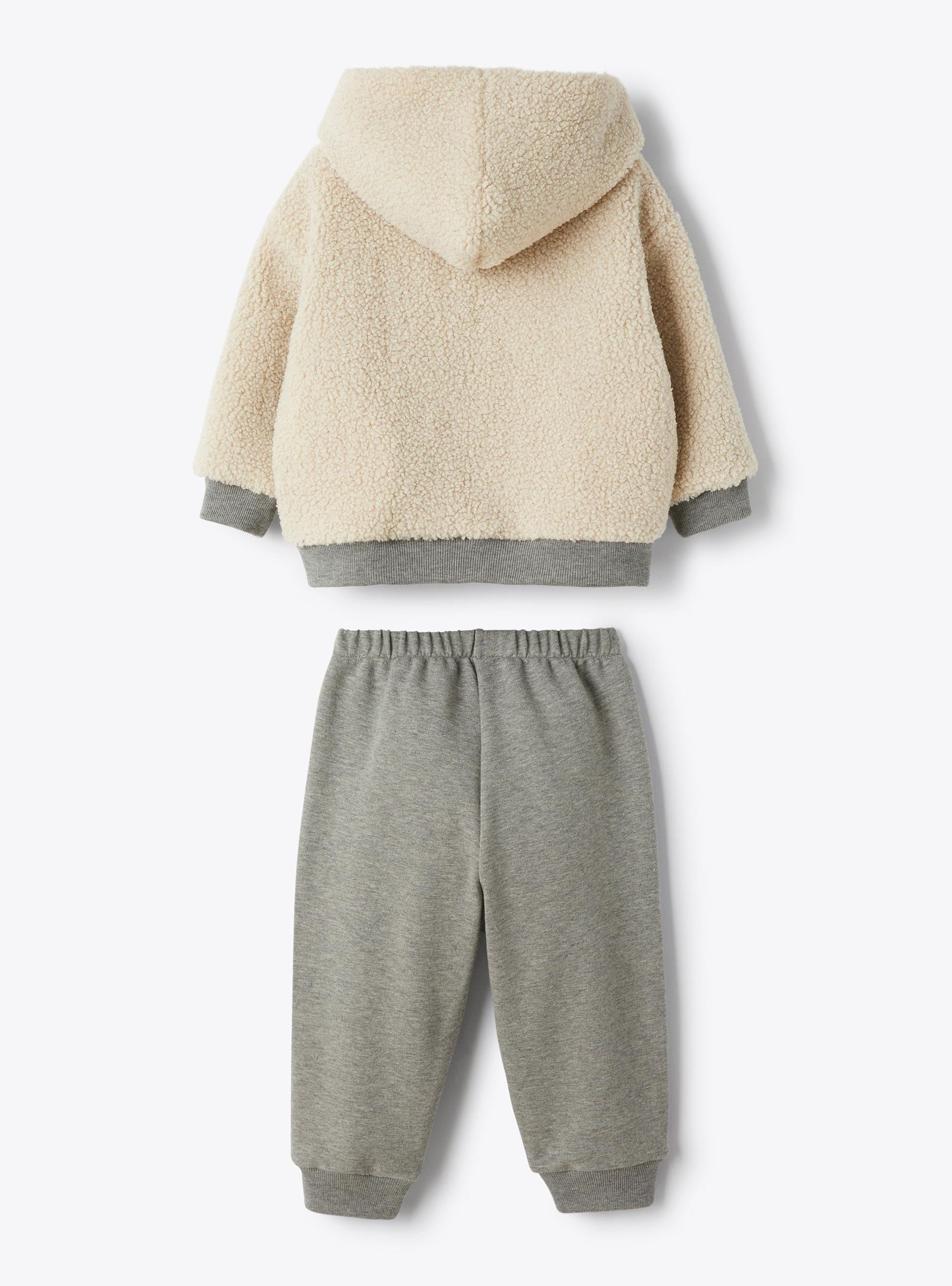 Fleece and curly fabric set - Two-piece sets - Il Gufo