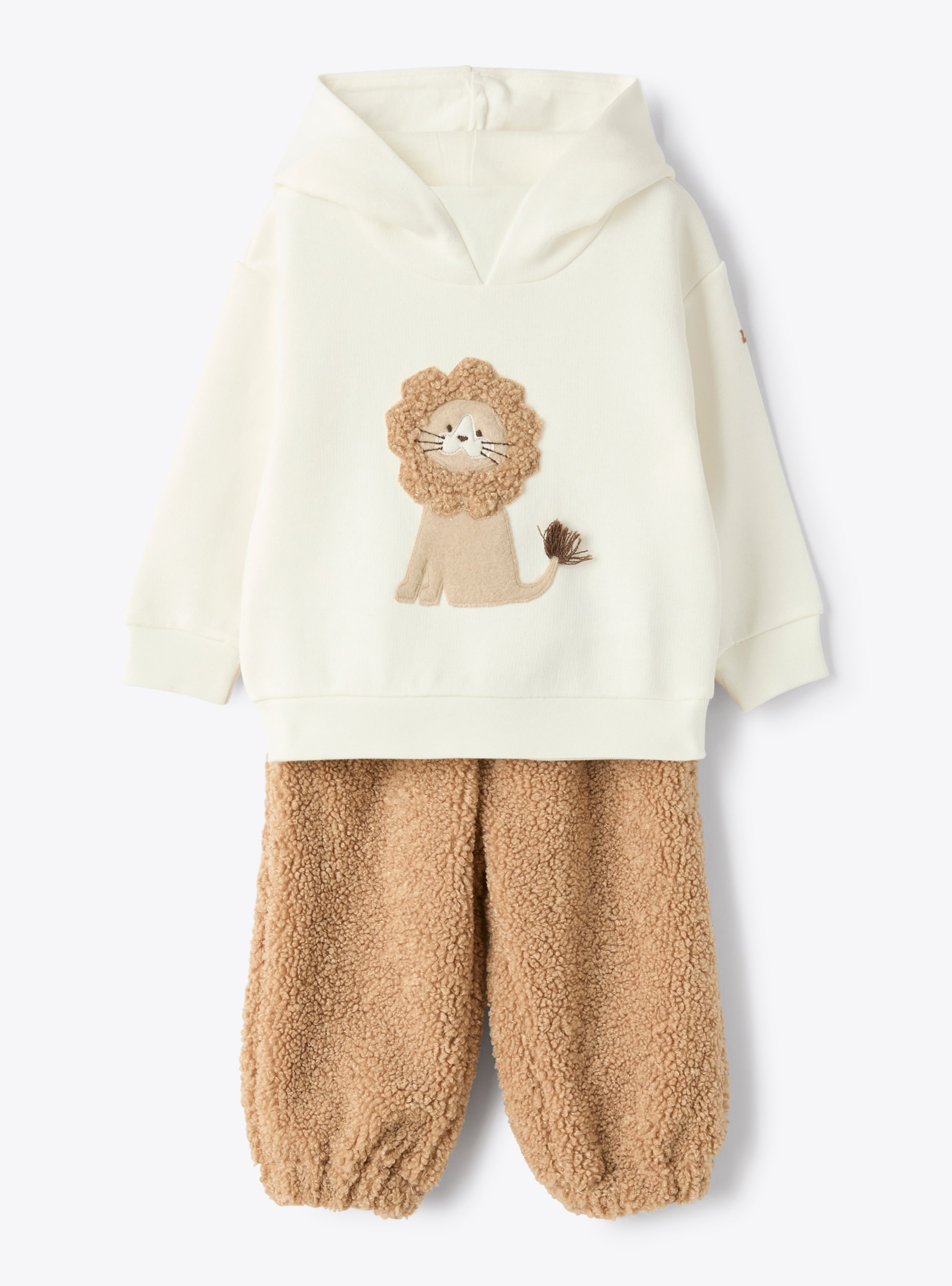 Fleece and curly fabric set - Two-piece sets - Il Gufo