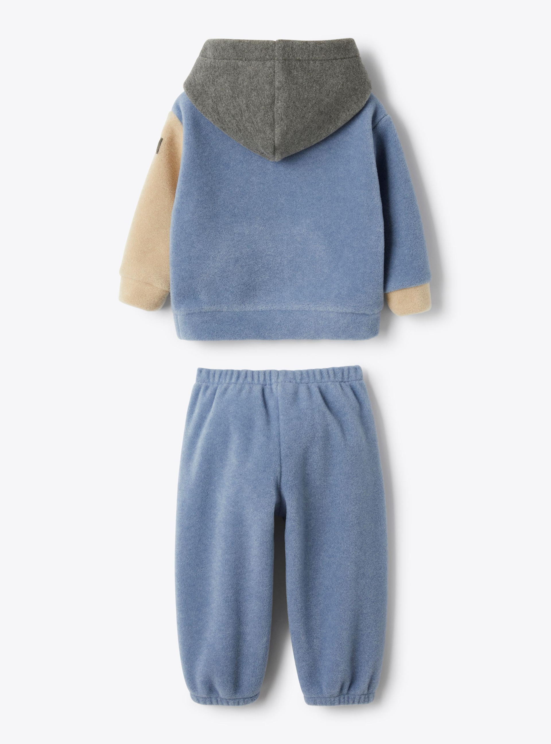 Color-block fleece set - Two-piece sets - Il Gufo