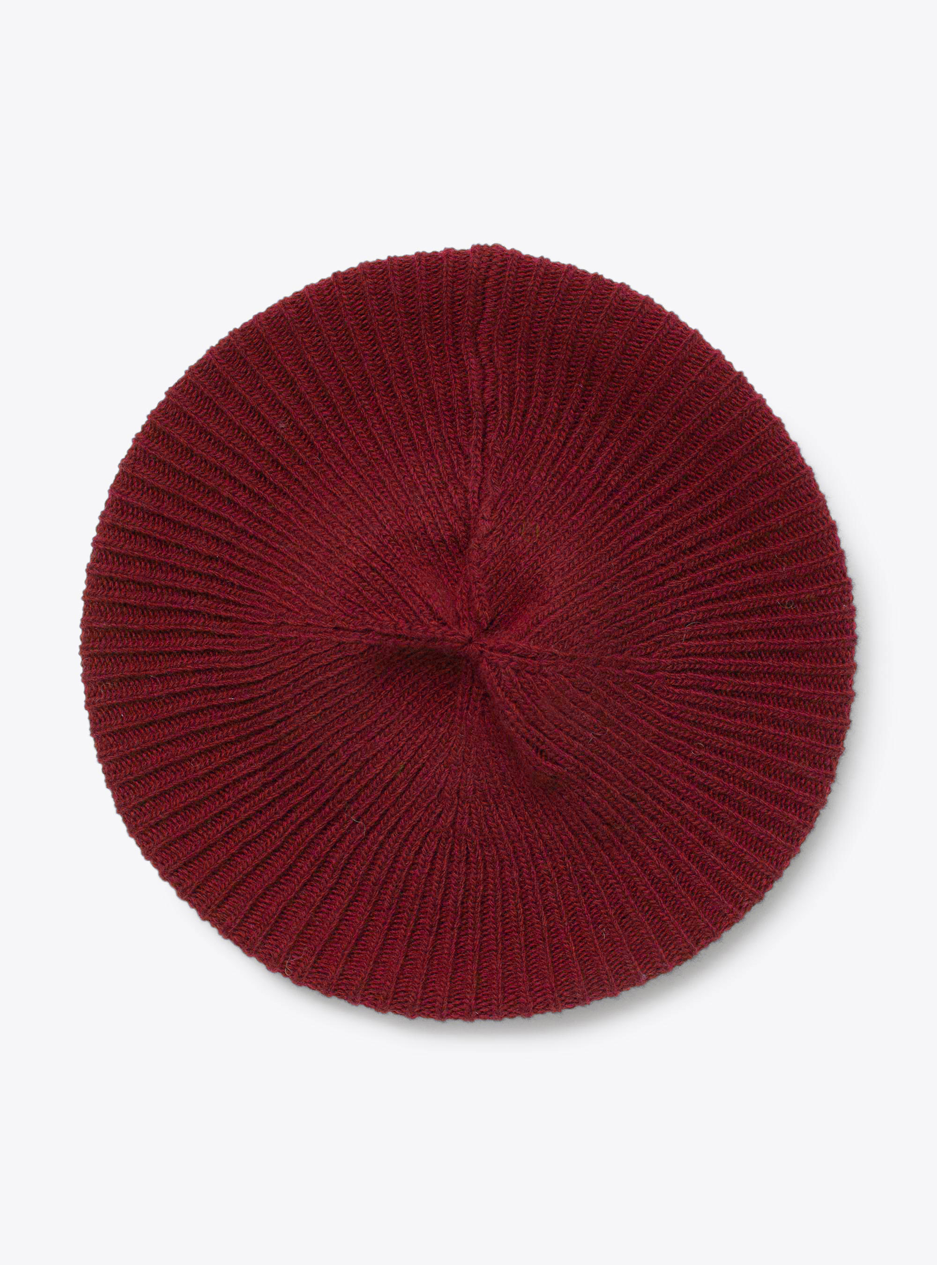 Merino wool beret - Red | Il Gufo