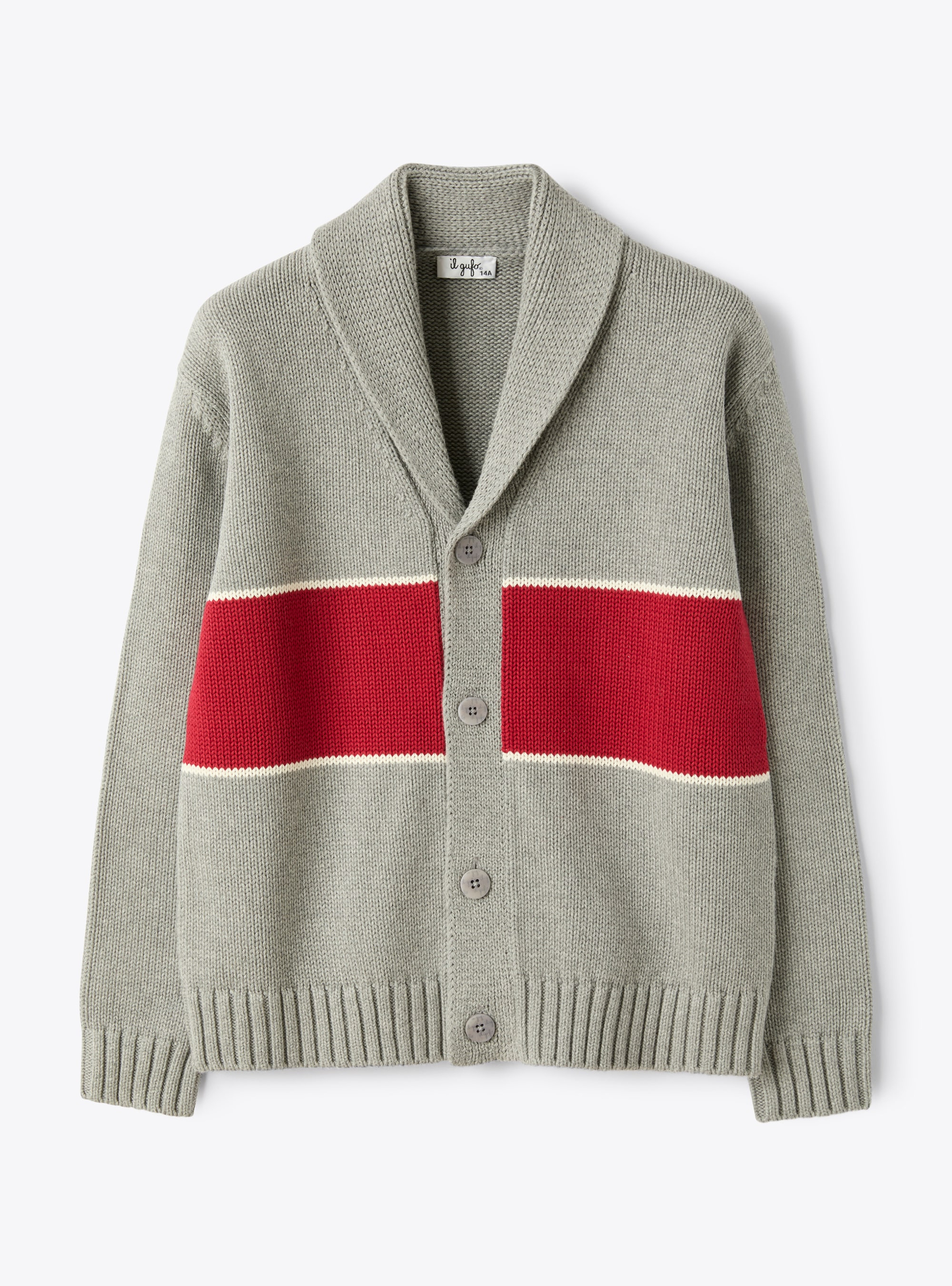 Organic cotton cardigan - Sweaters - Il Gufo