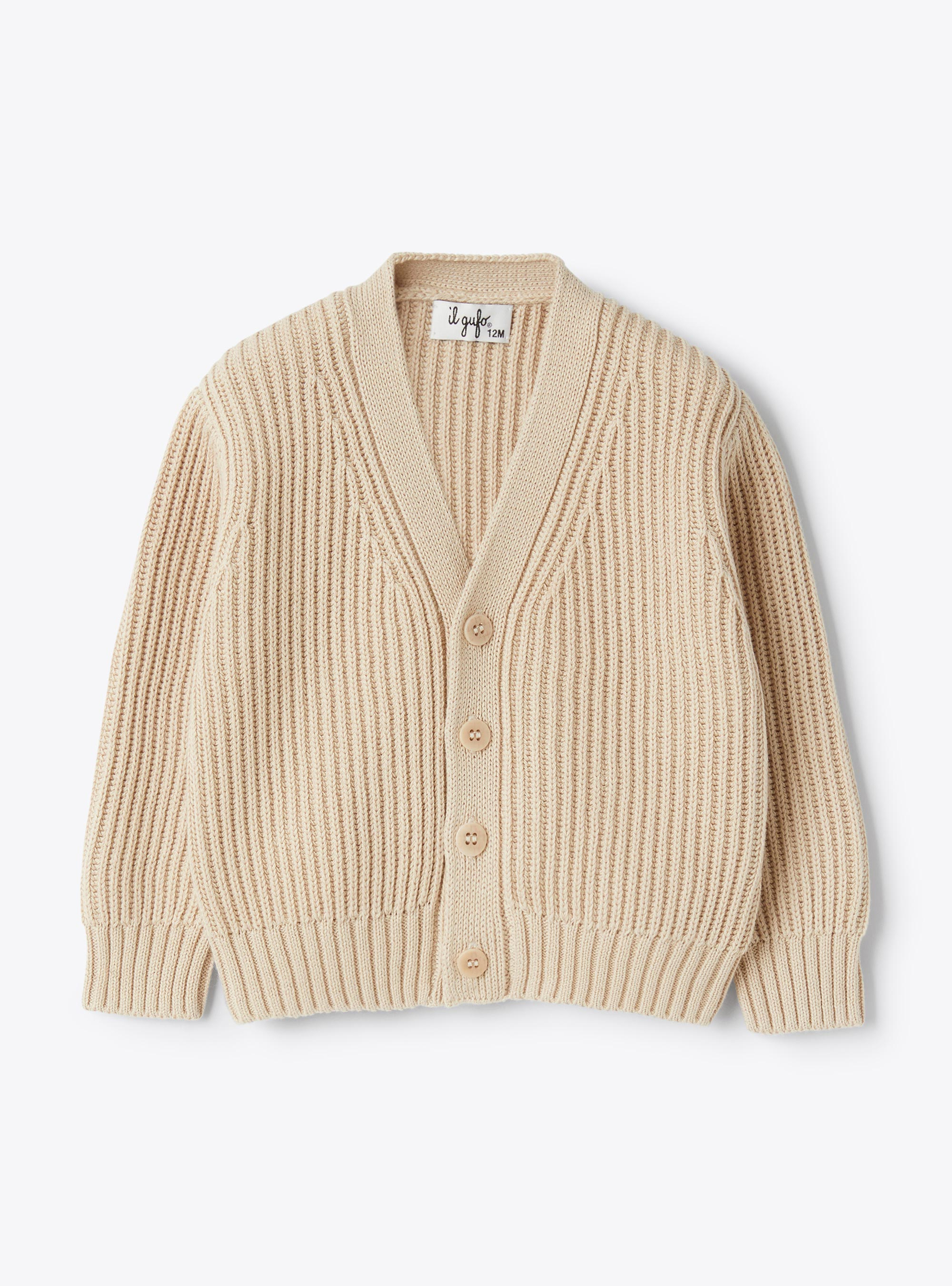 Bio-Baumwollcardigan - Pullover - Il Gufo