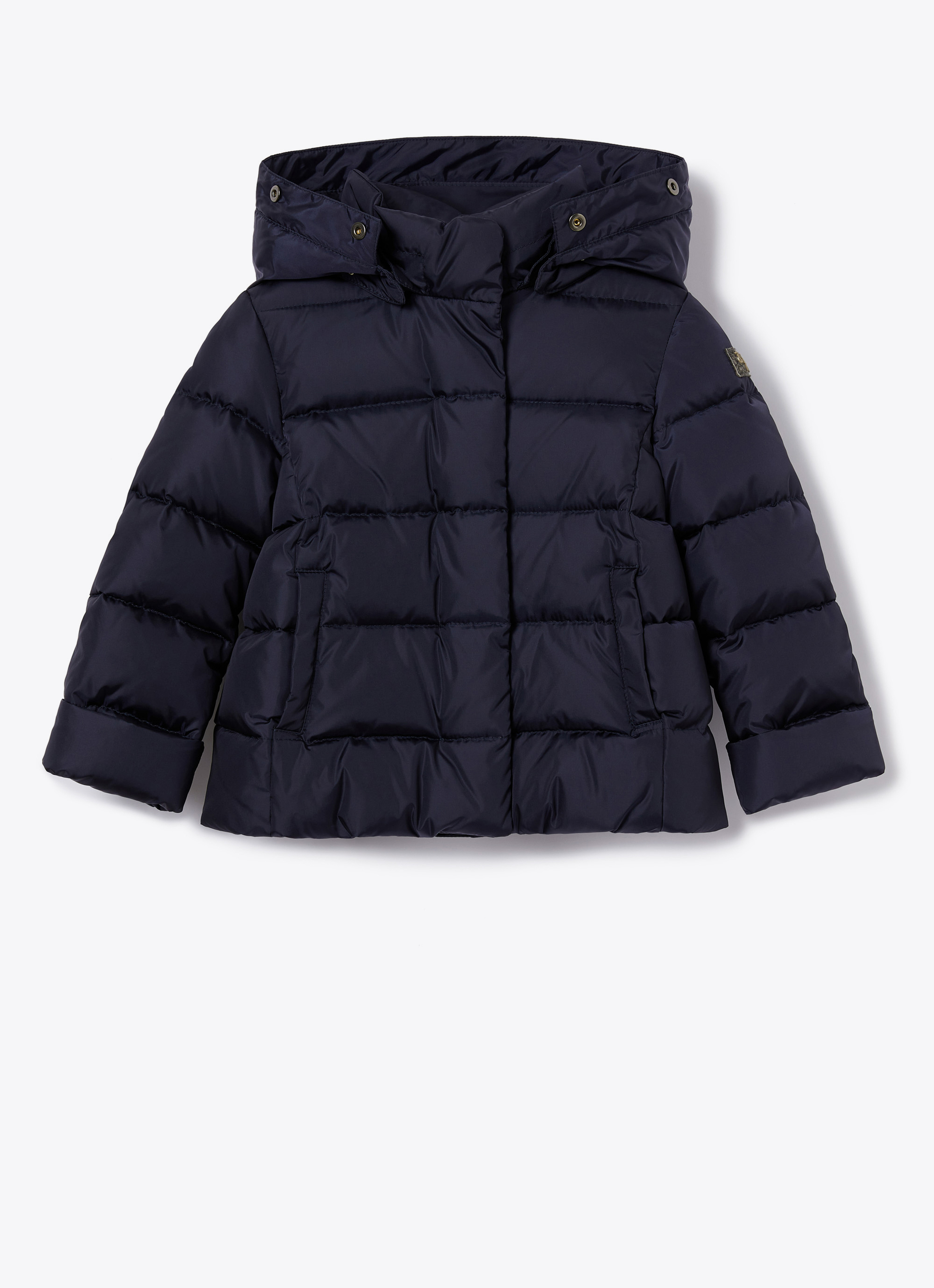 Taffeta down jacket - Blue | Il Gufo