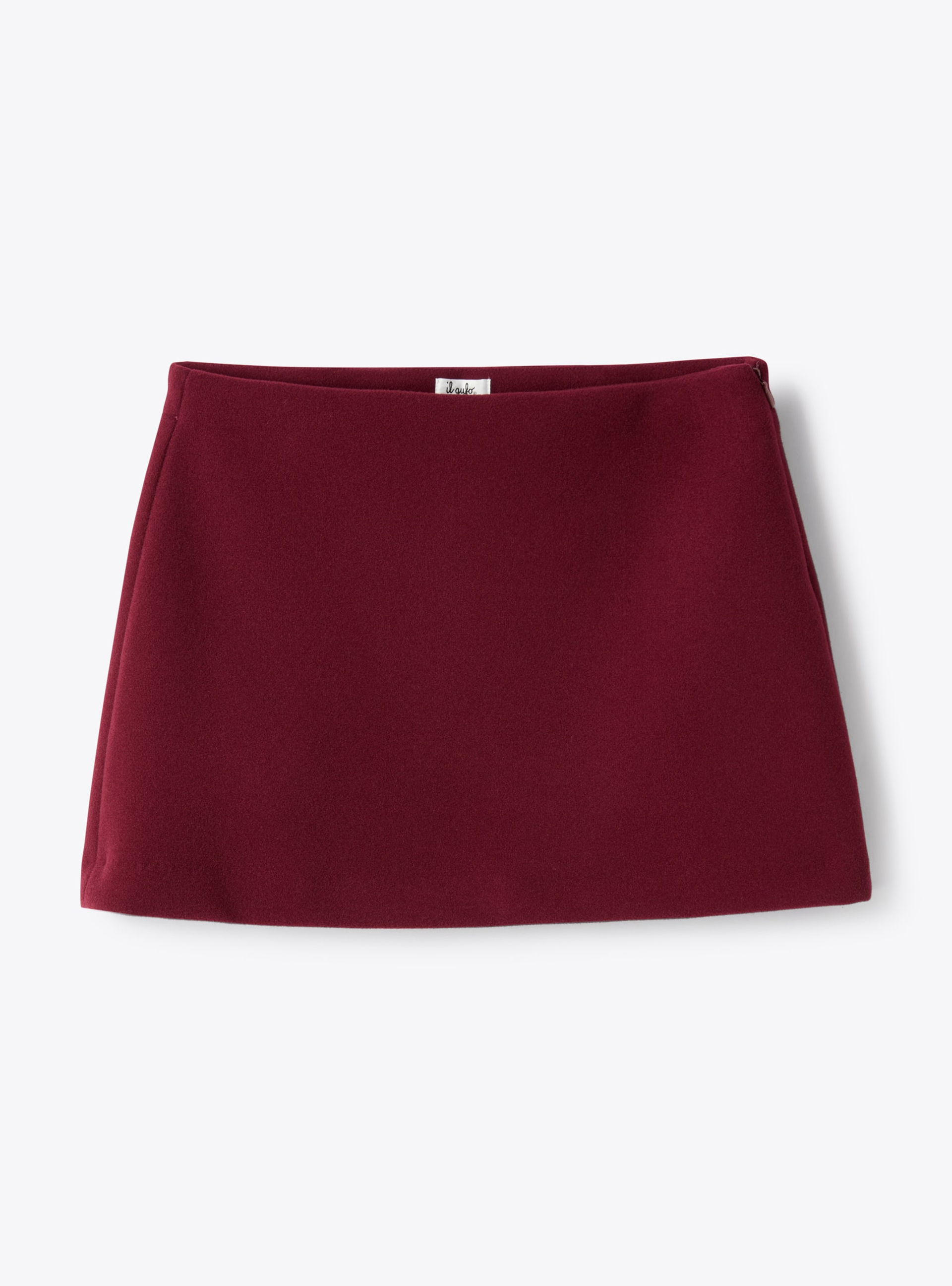 Techno-wool skirt - Skirts - Il Gufo