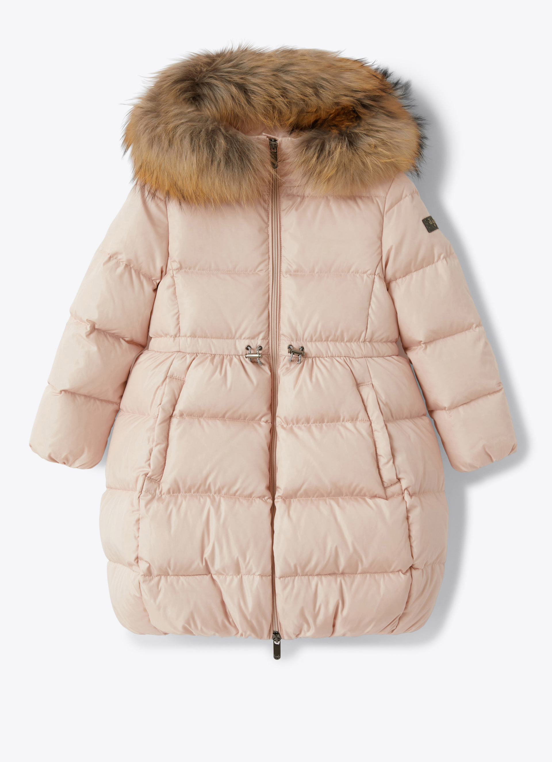 Long down jacket with hood - Down Jackets - Il Gufo