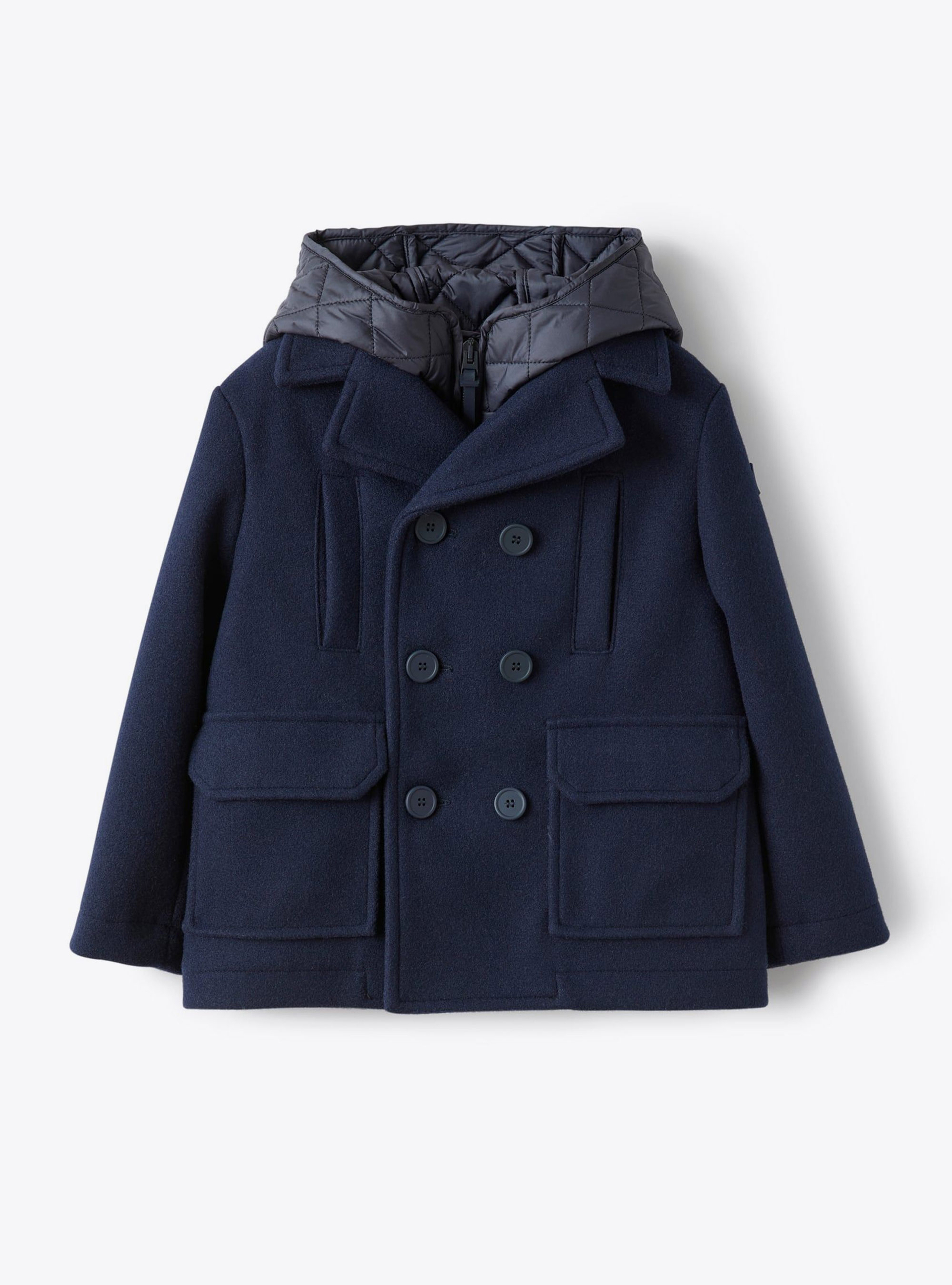 techno-wool caban - Coats - Il Gufo