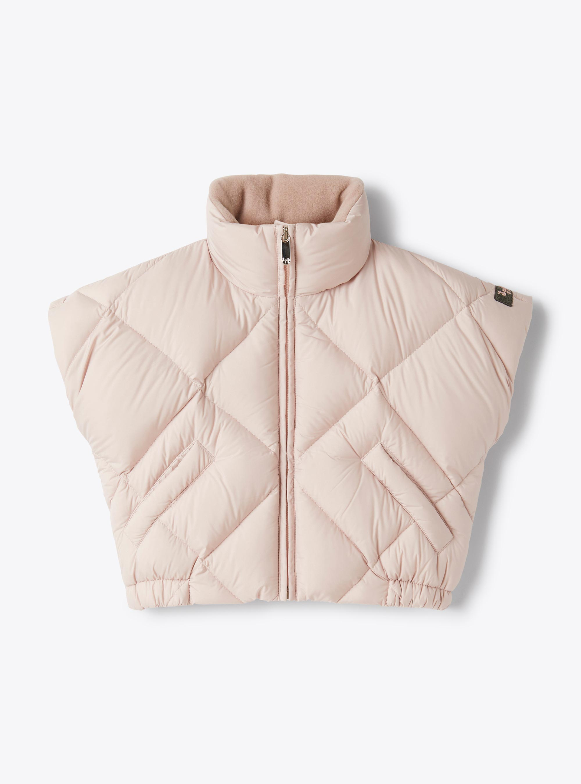 Boxy padded vest - Down Jackets - Il Gufo