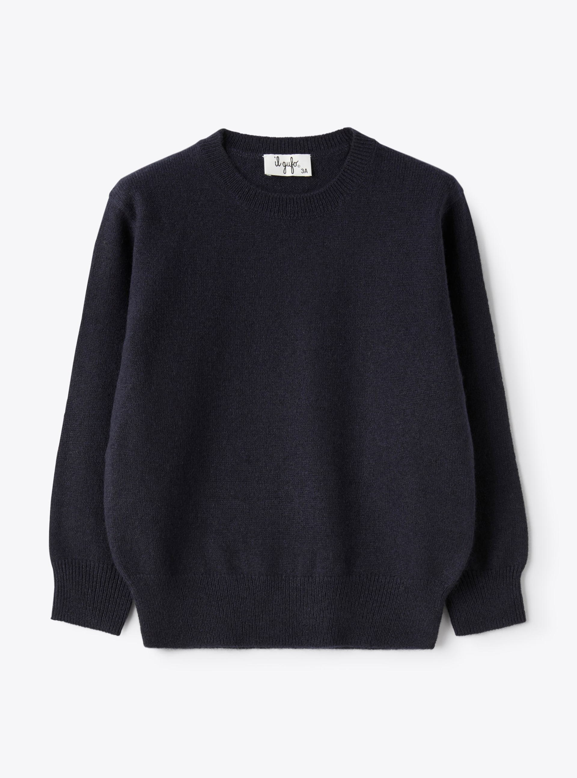 Maglia girocollo in cashmere - Maglie - Il Gufo