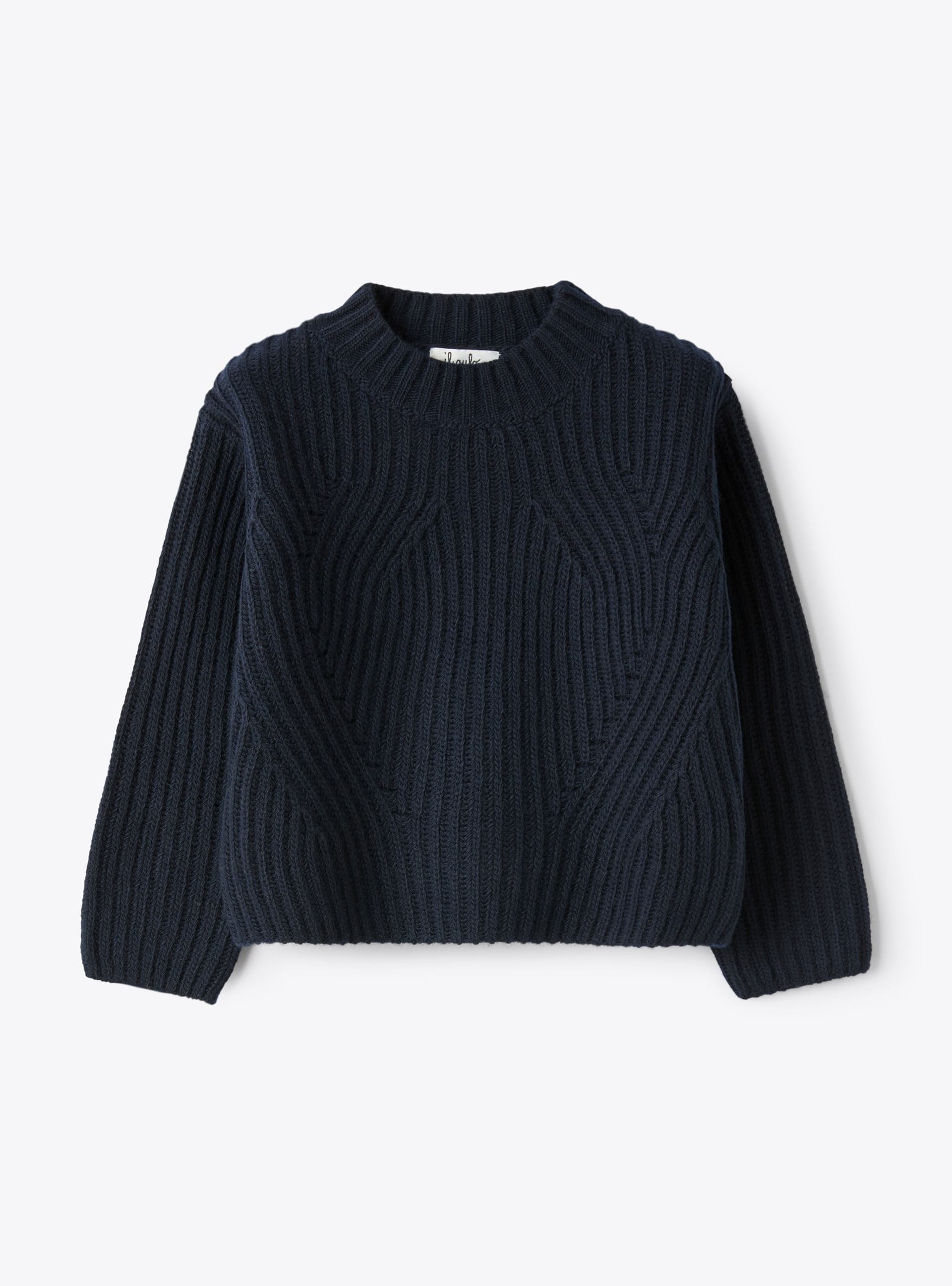 English rib wool sweater - Sweaters - Il Gufo