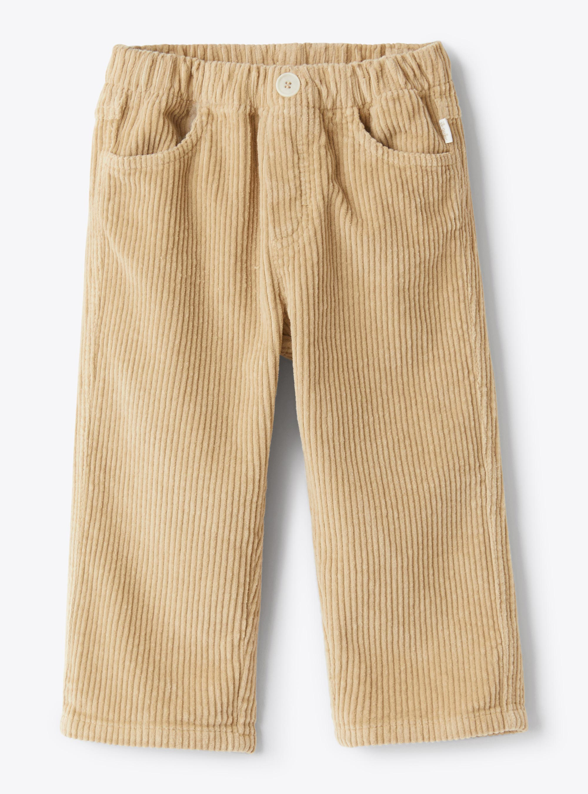Cotton corduroy pants - Beige | Il Gufo