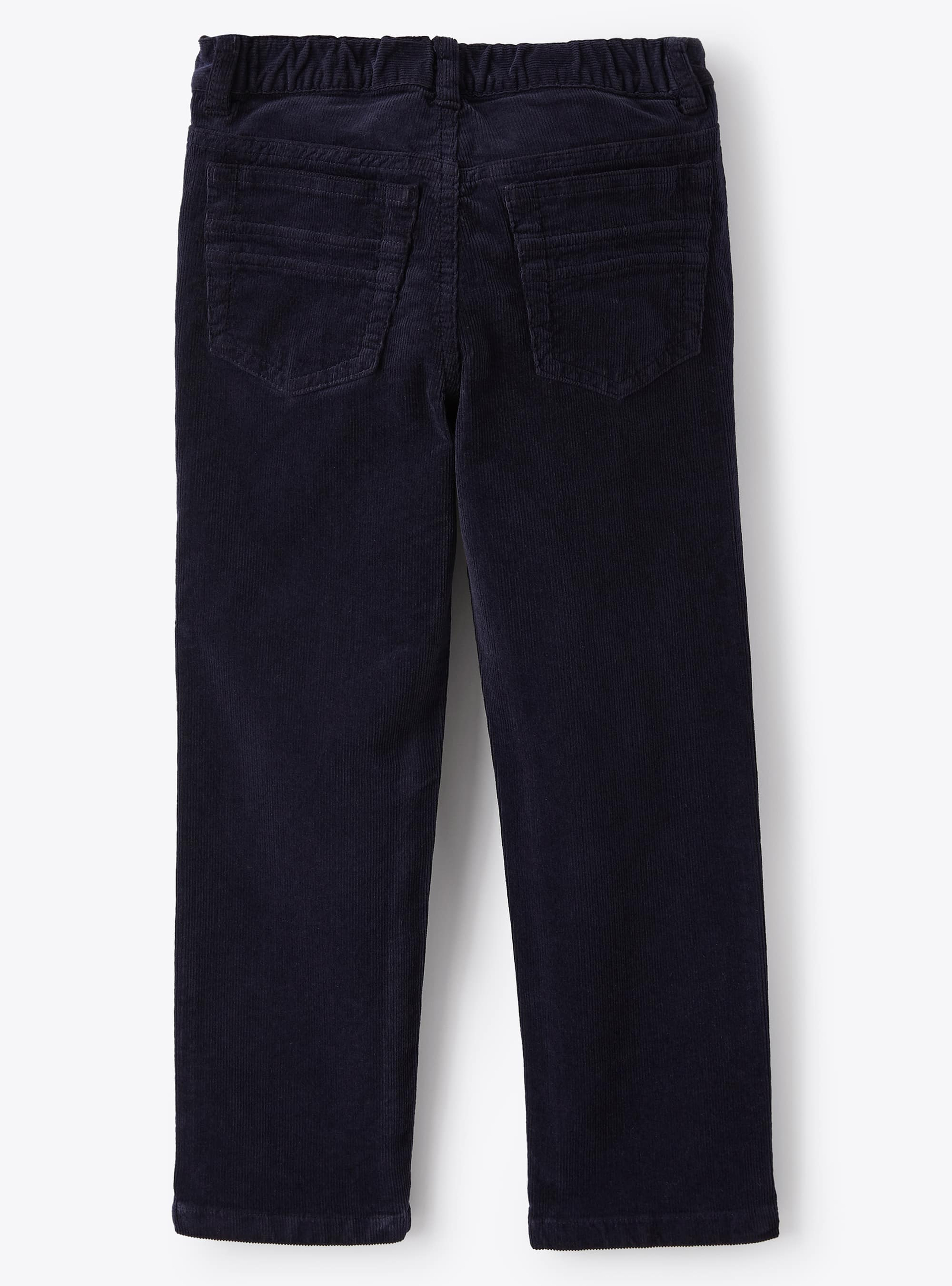 Pantalon 5 poches en velours - Bleu | Il Gufo