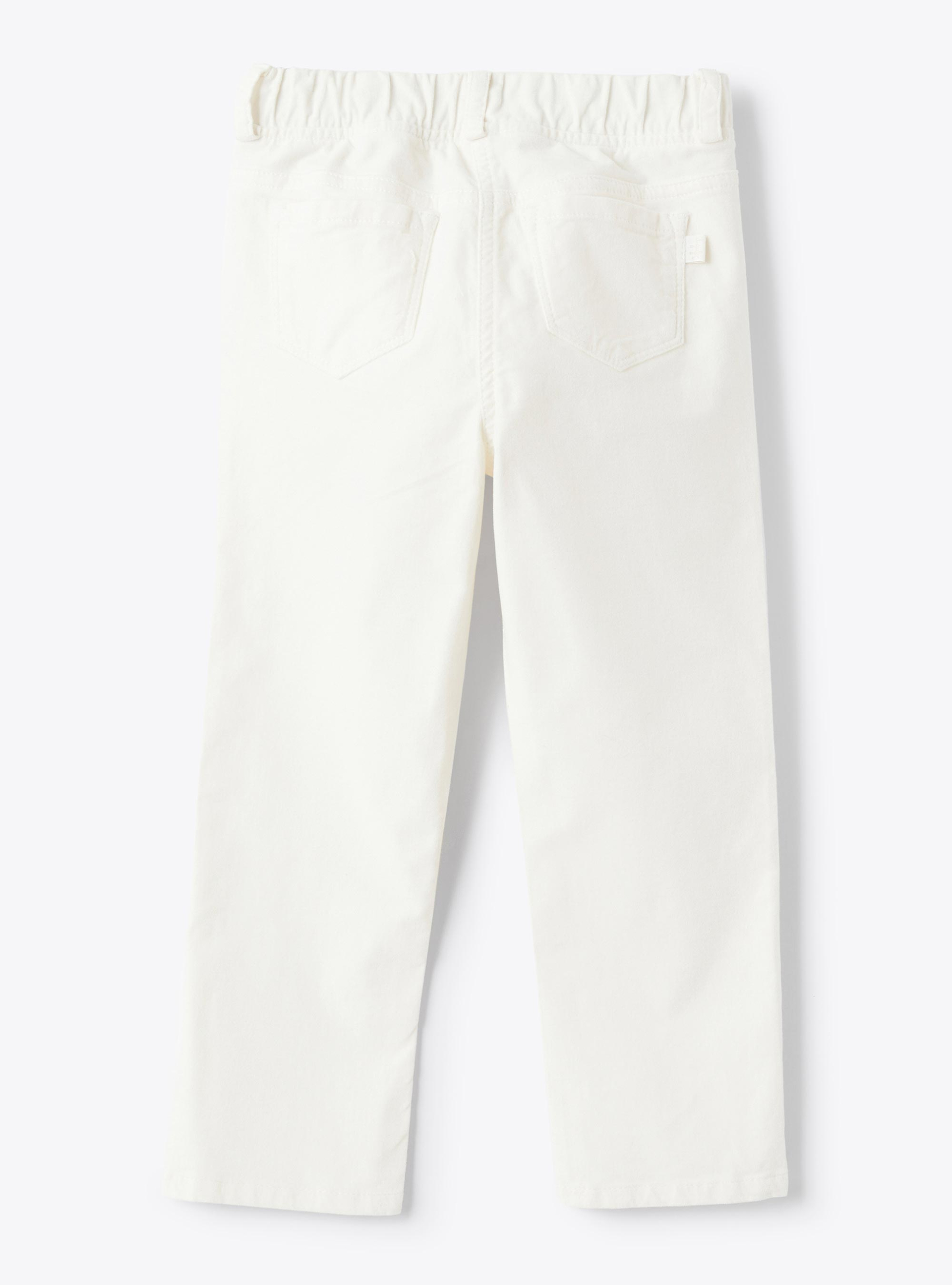 Smooth velvet pants - Trousers - Il Gufo