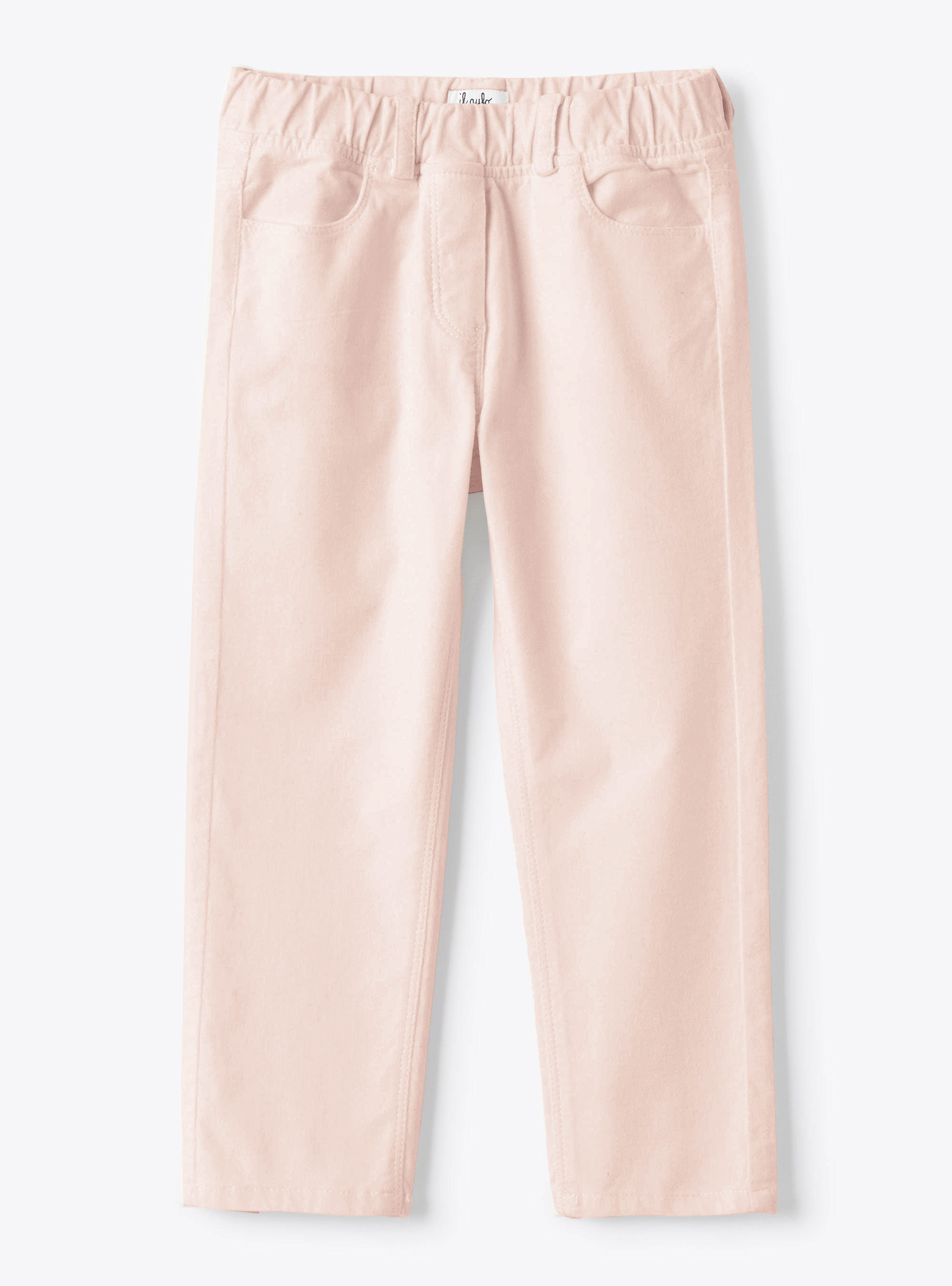 Smooth velvet pants - Trousers - Il Gufo