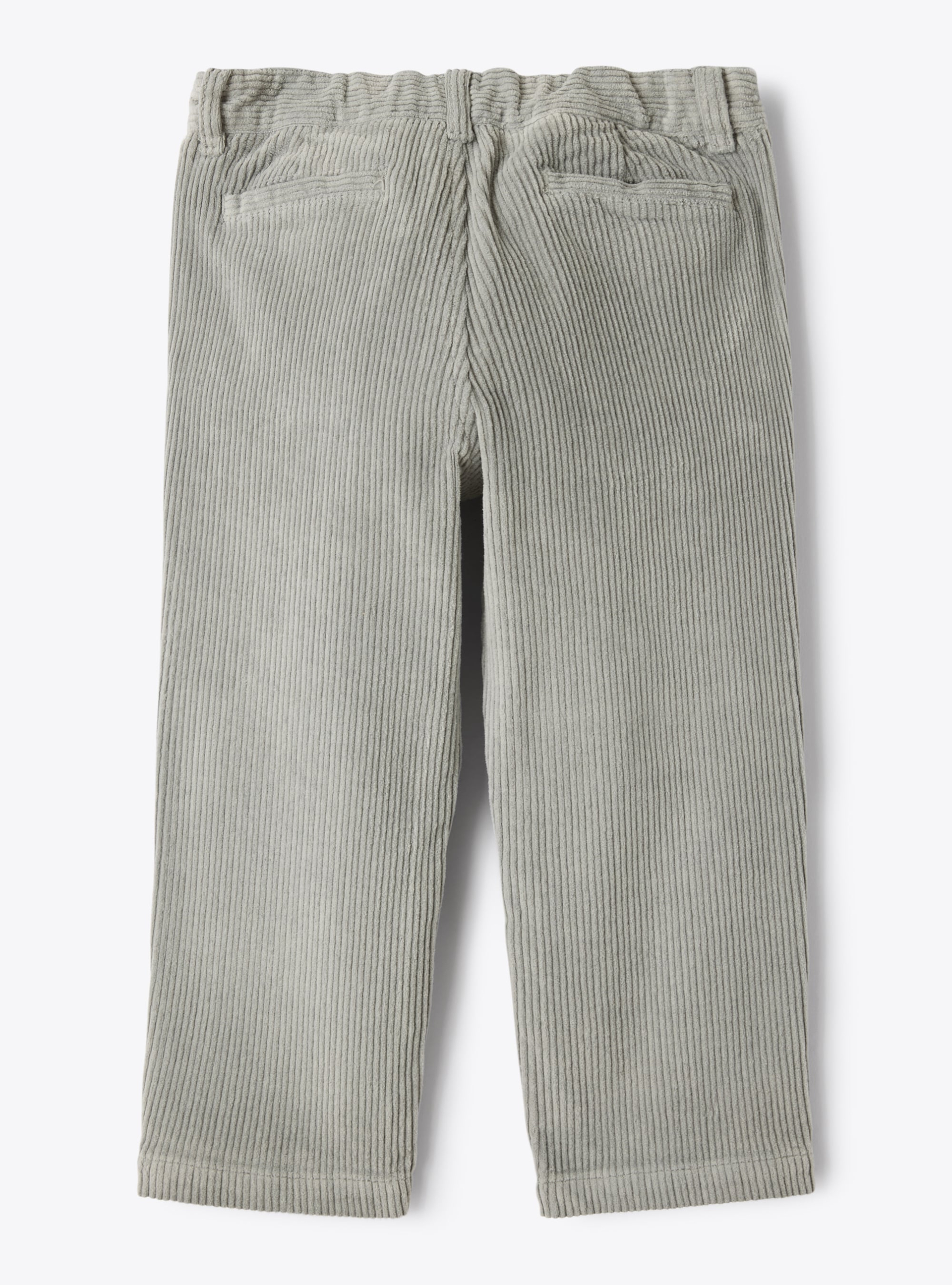 Pantalon en velours côtelé - Gris | Il Gufo