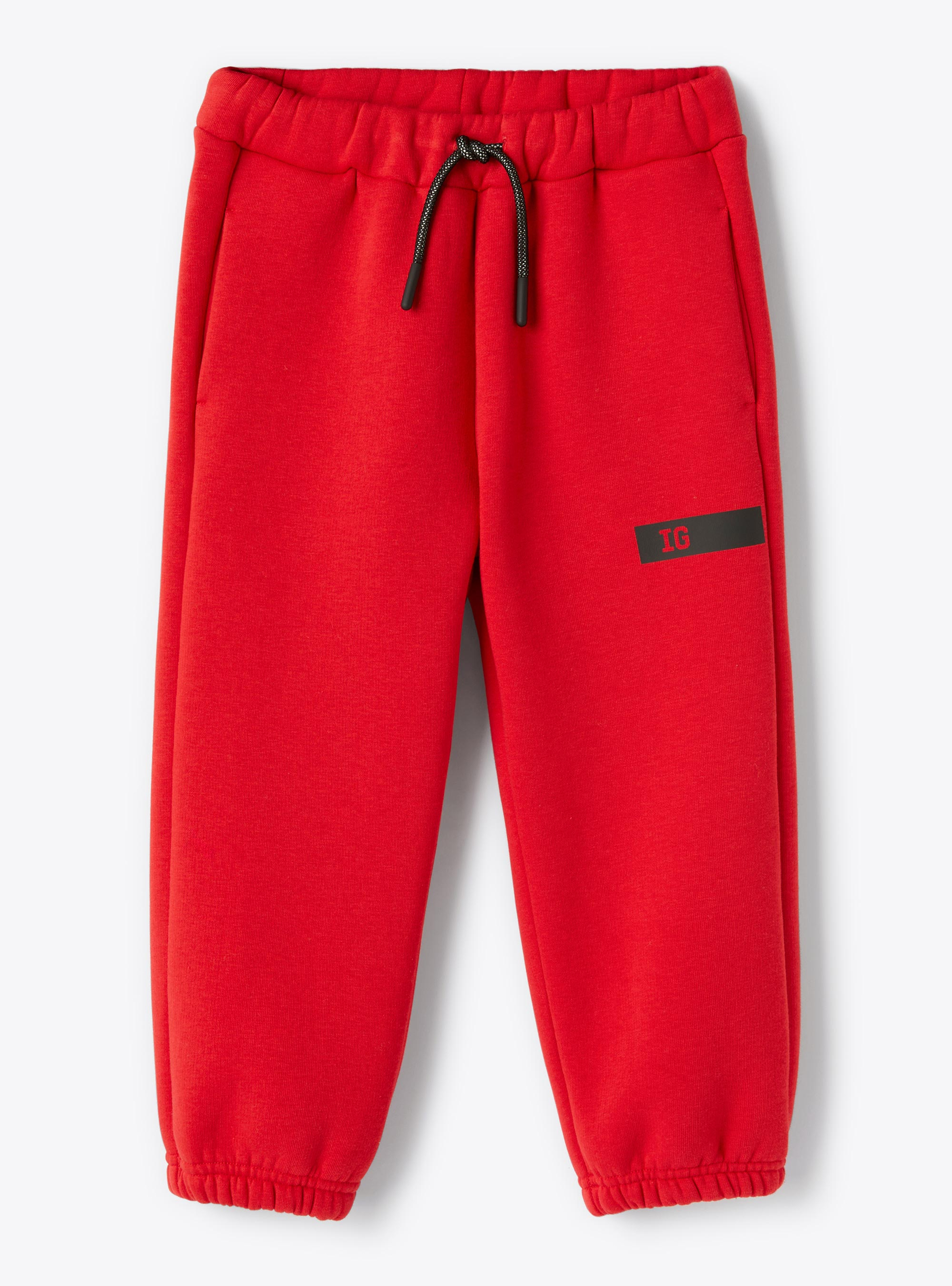 Jogginghose aus angerautem Sweatstoff - Hosen - Il Gufo