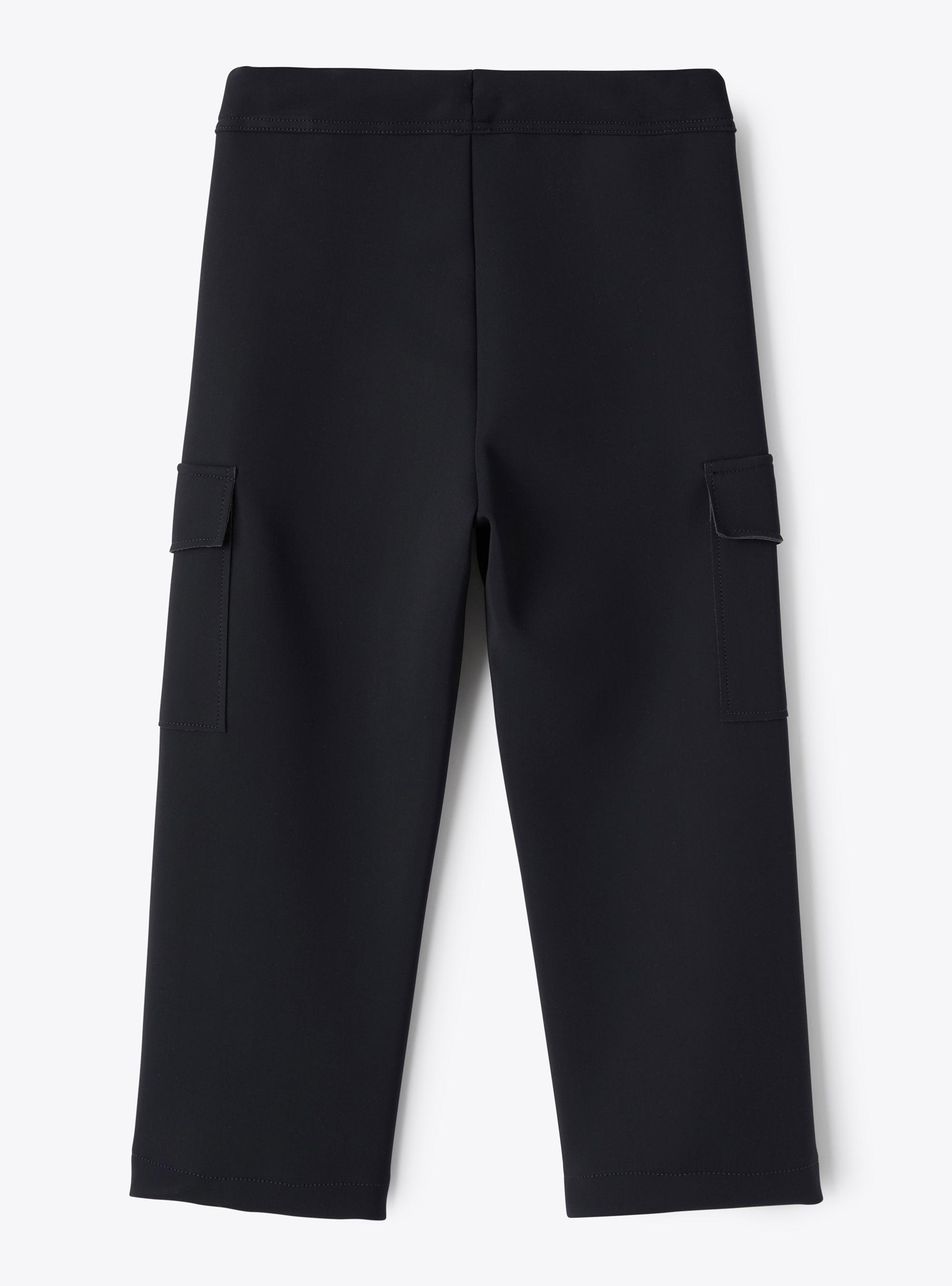 Cargo pants in Sensitive® Fabrics - Blue | Il Gufo