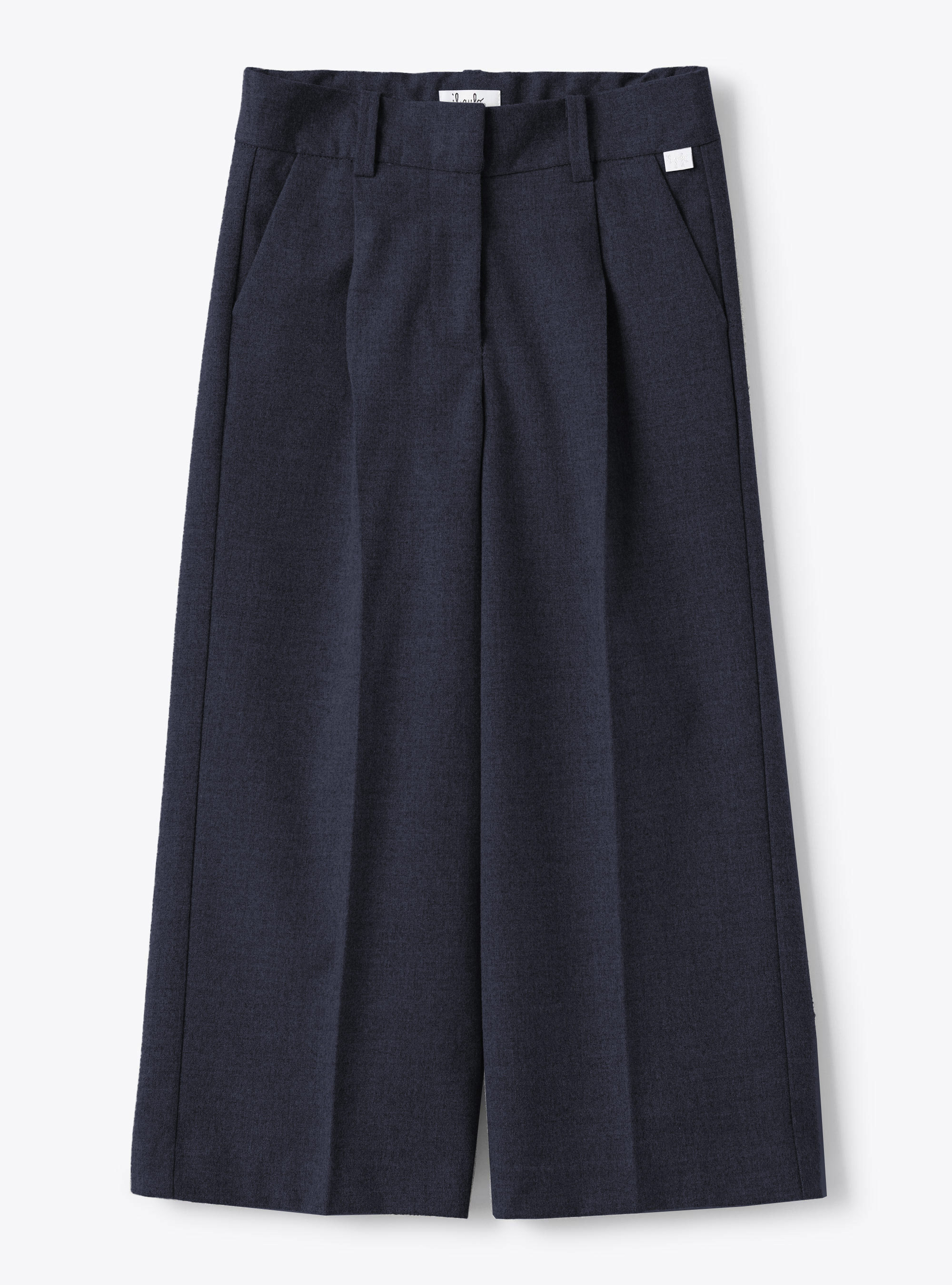 Pleated palazzo pants - Trousers - Il Gufo