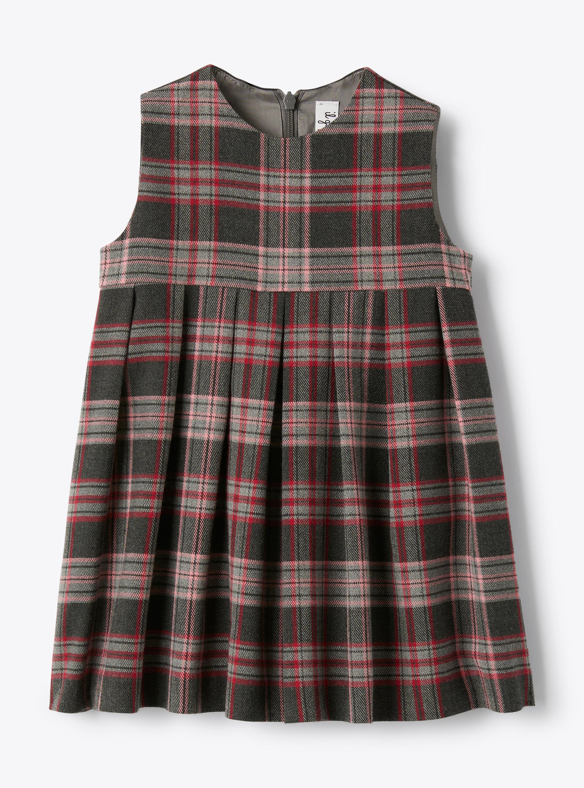 Robe chasuble sans manches en techno-wool - Robes - Il Gufo