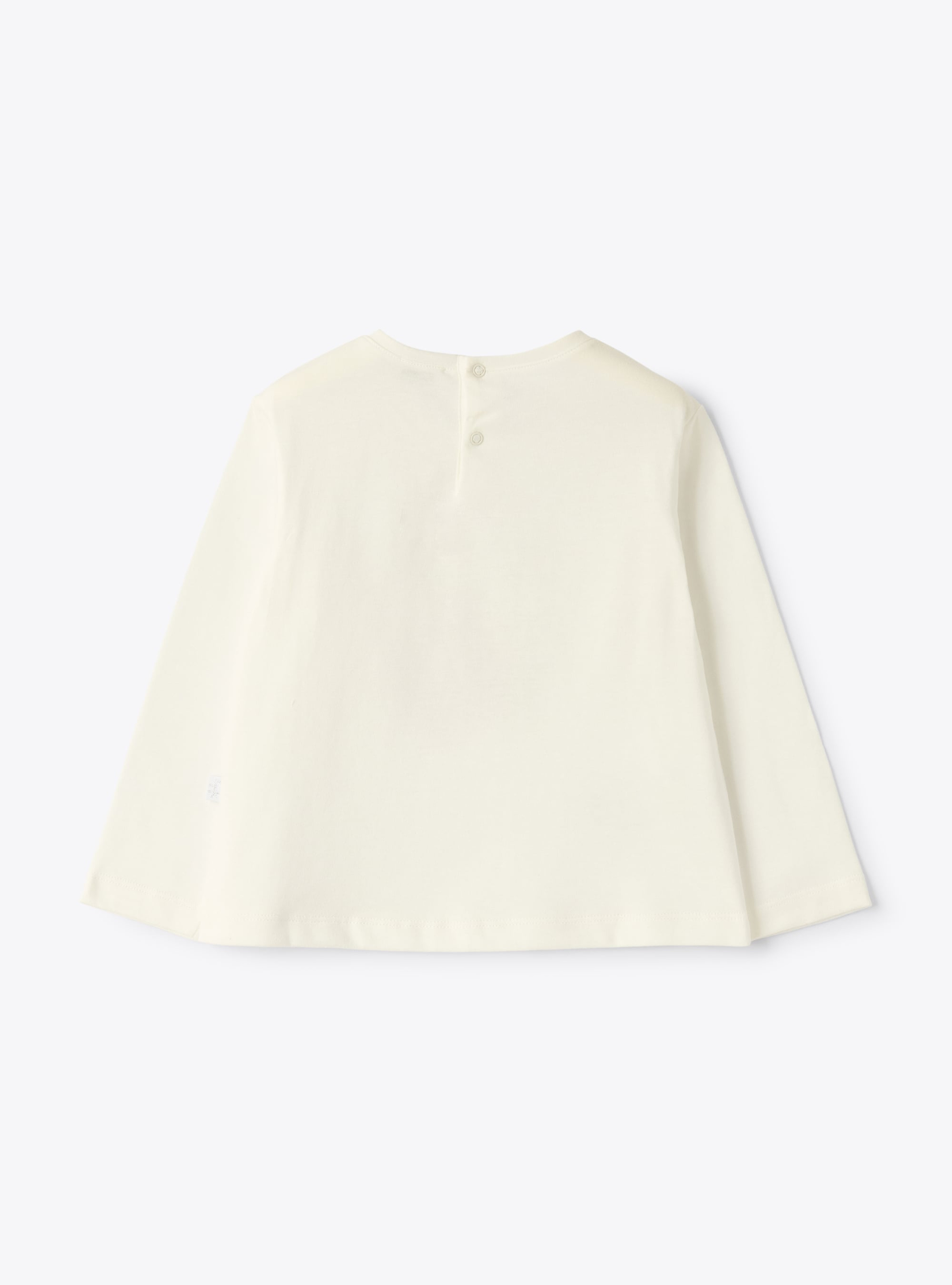 Printed jersey T-shirt - White | Il Gufo