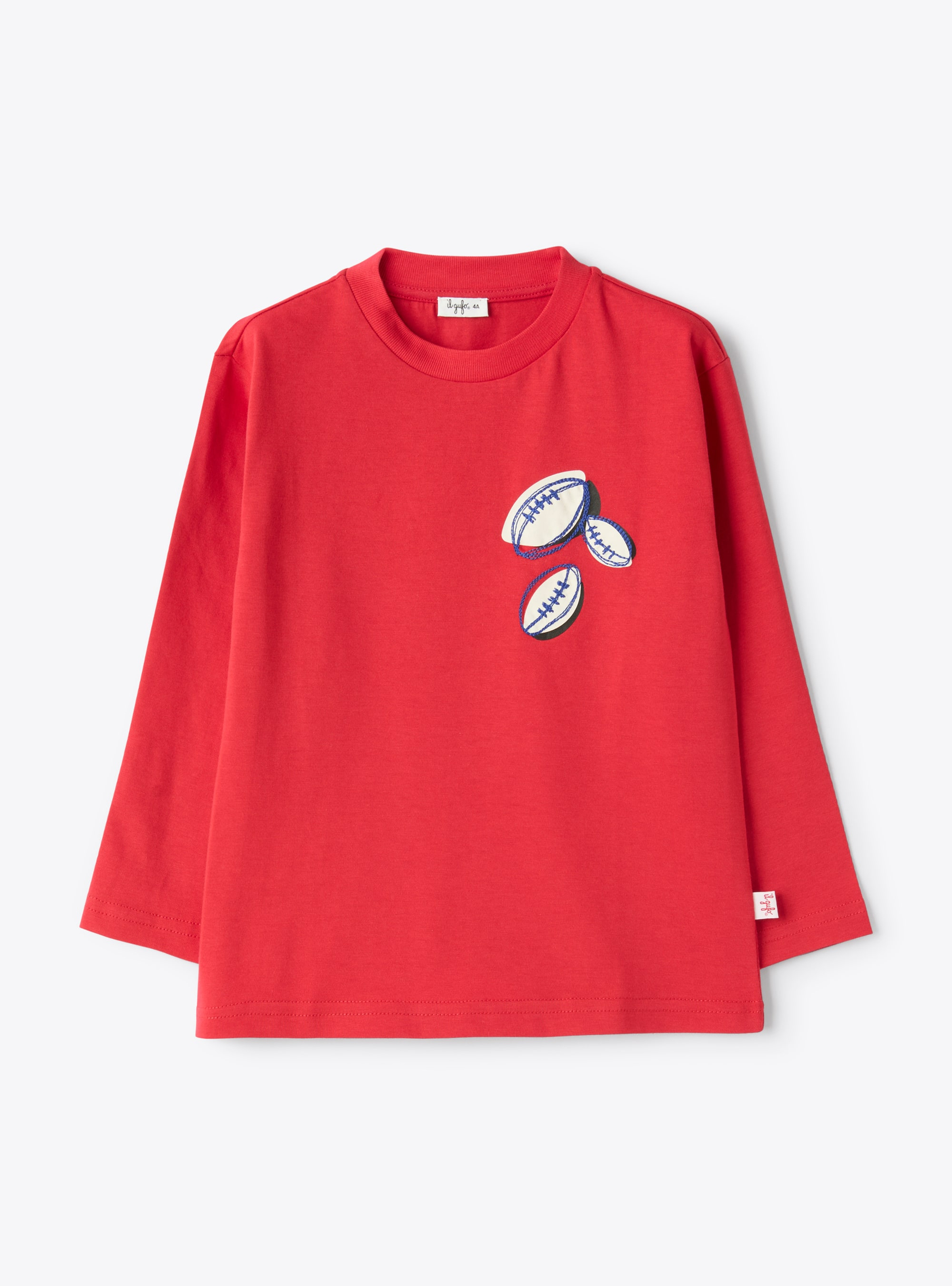Printed jersey T-shirt - T-shirts - Il Gufo
