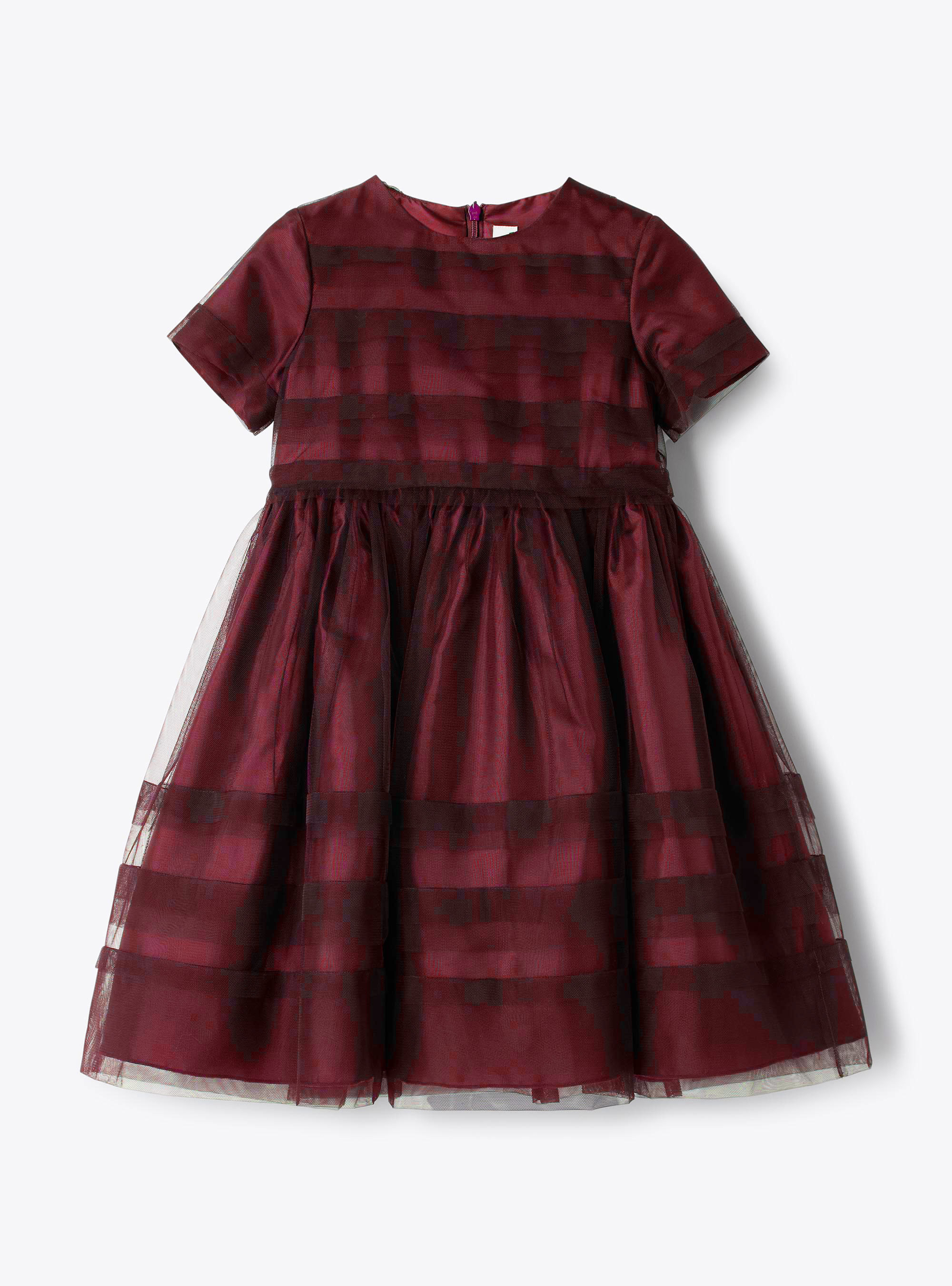 Tulle dress - Red | Il Gufo