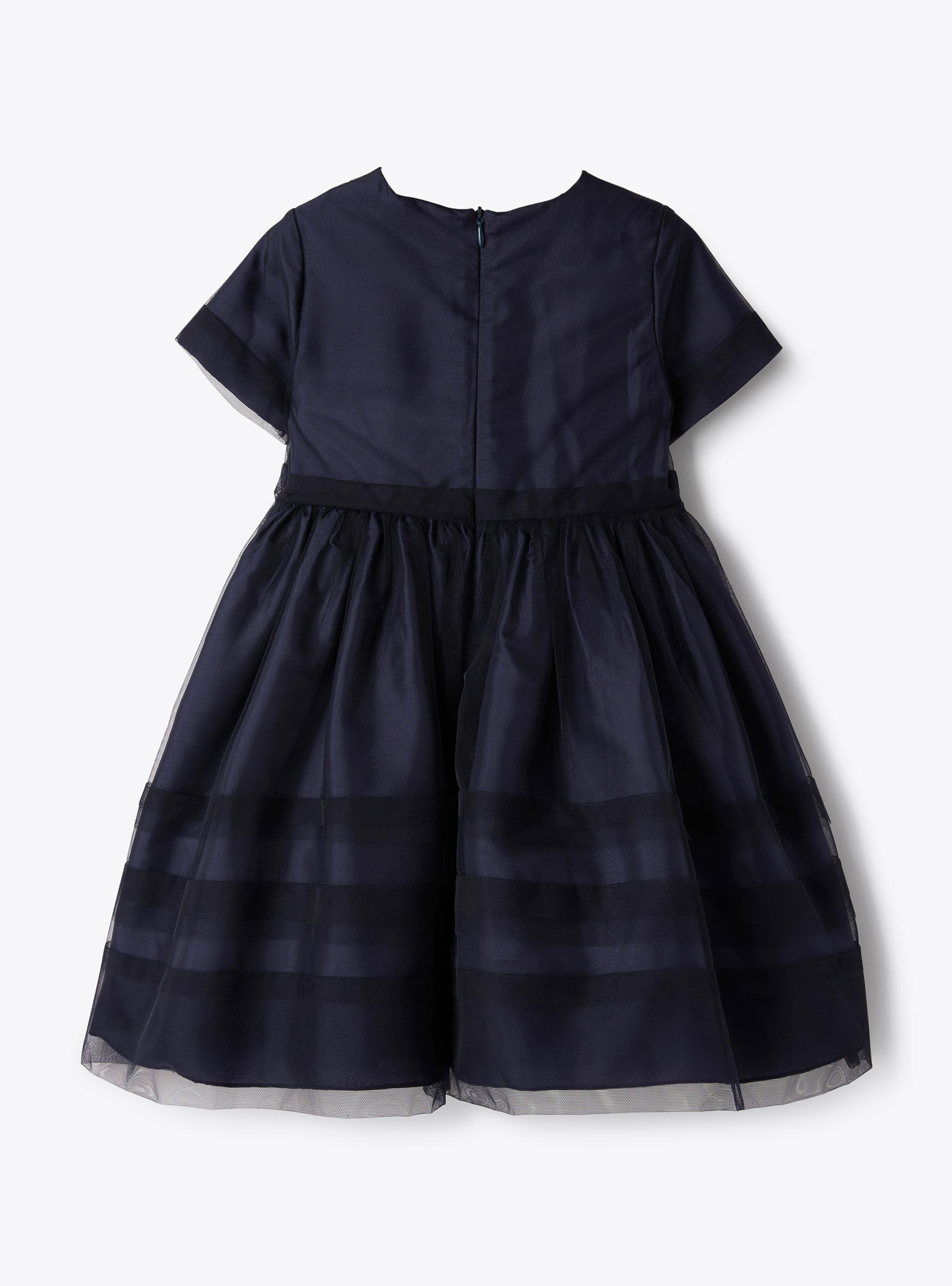 Tulle dress - Blue | Il Gufo