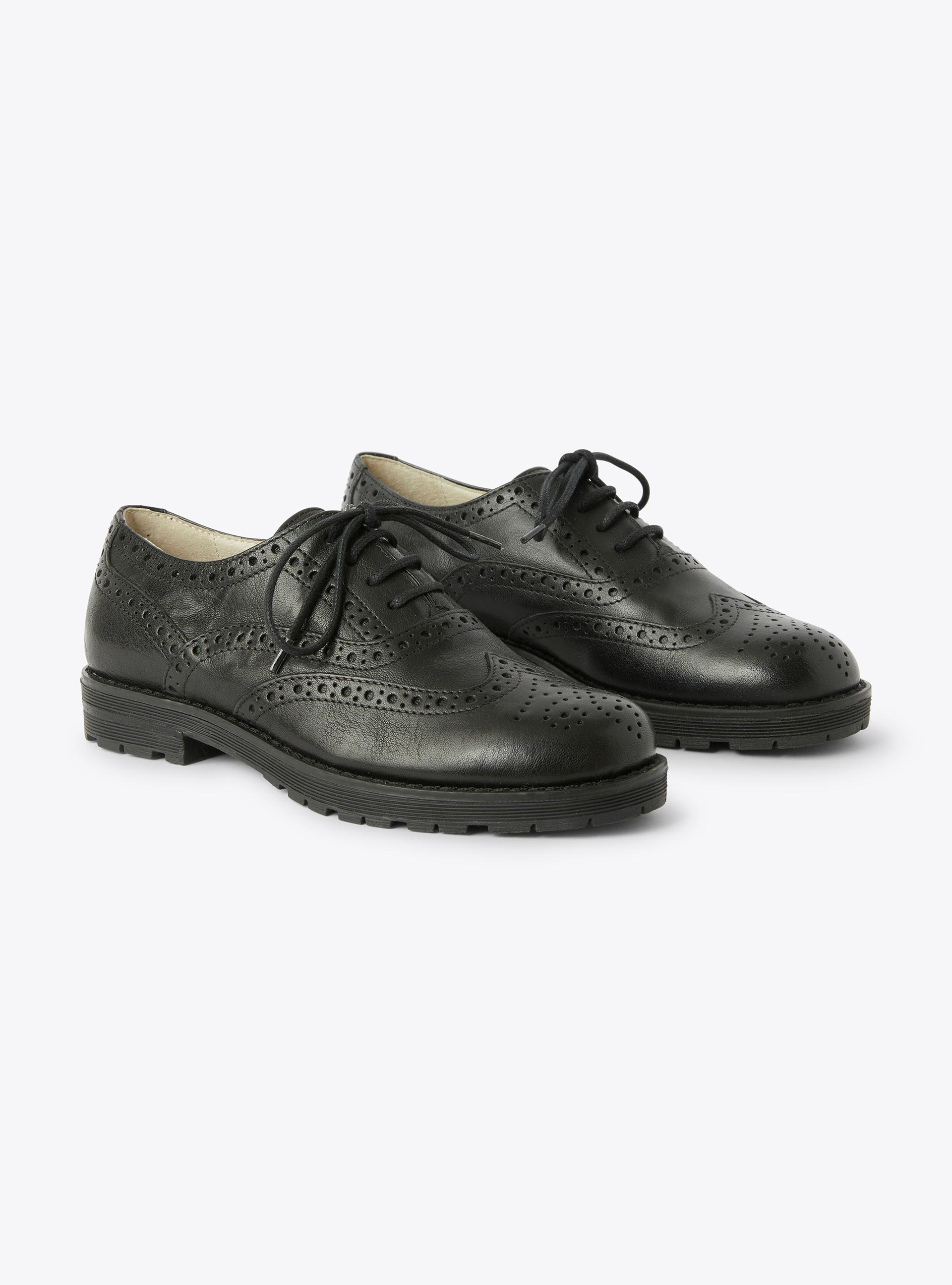 lace-up shoe in nappa leather - Shoes - Il Gufo