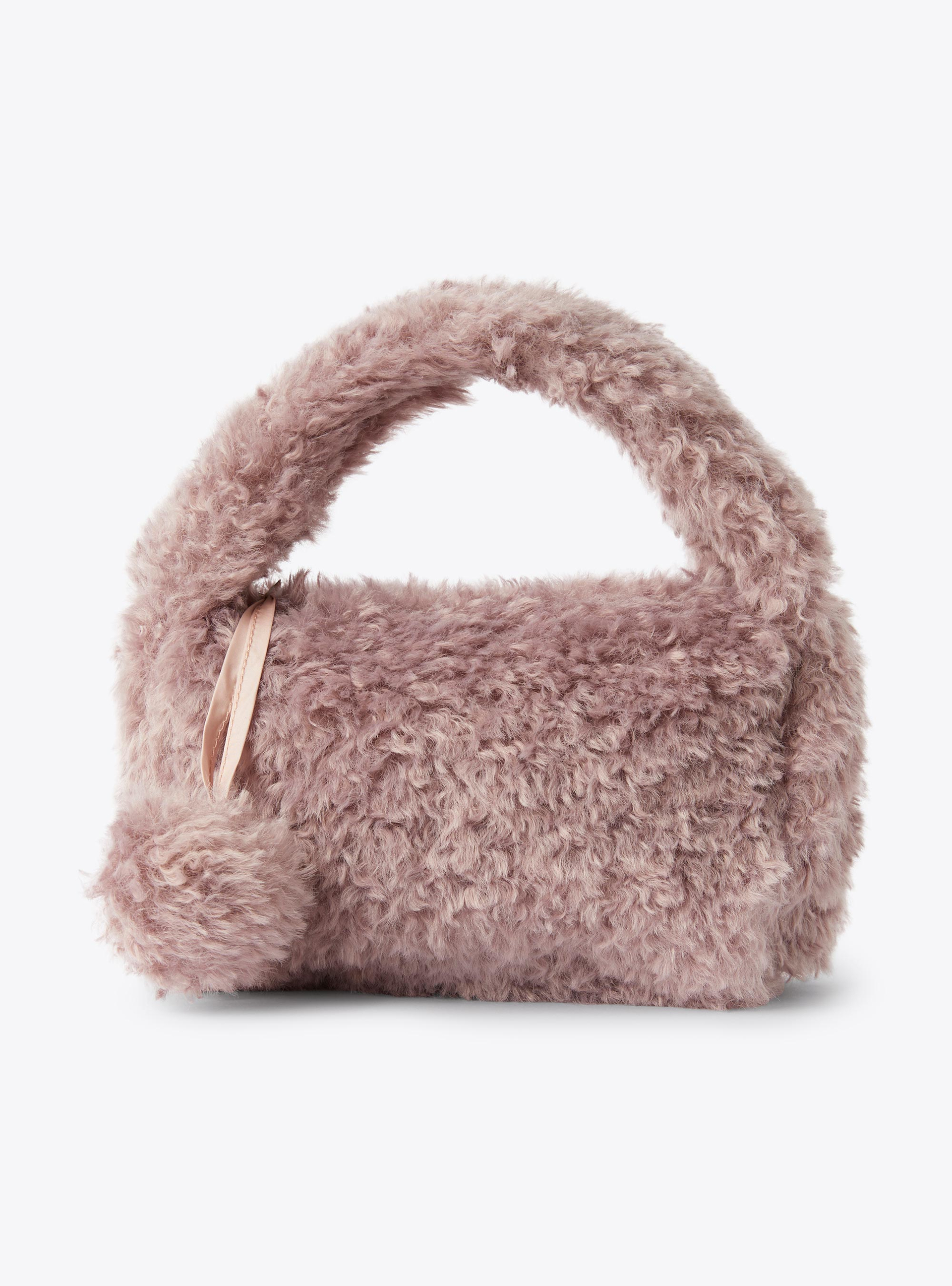 Sac à main en fausse fourrure - Accessoires - Il Gufo