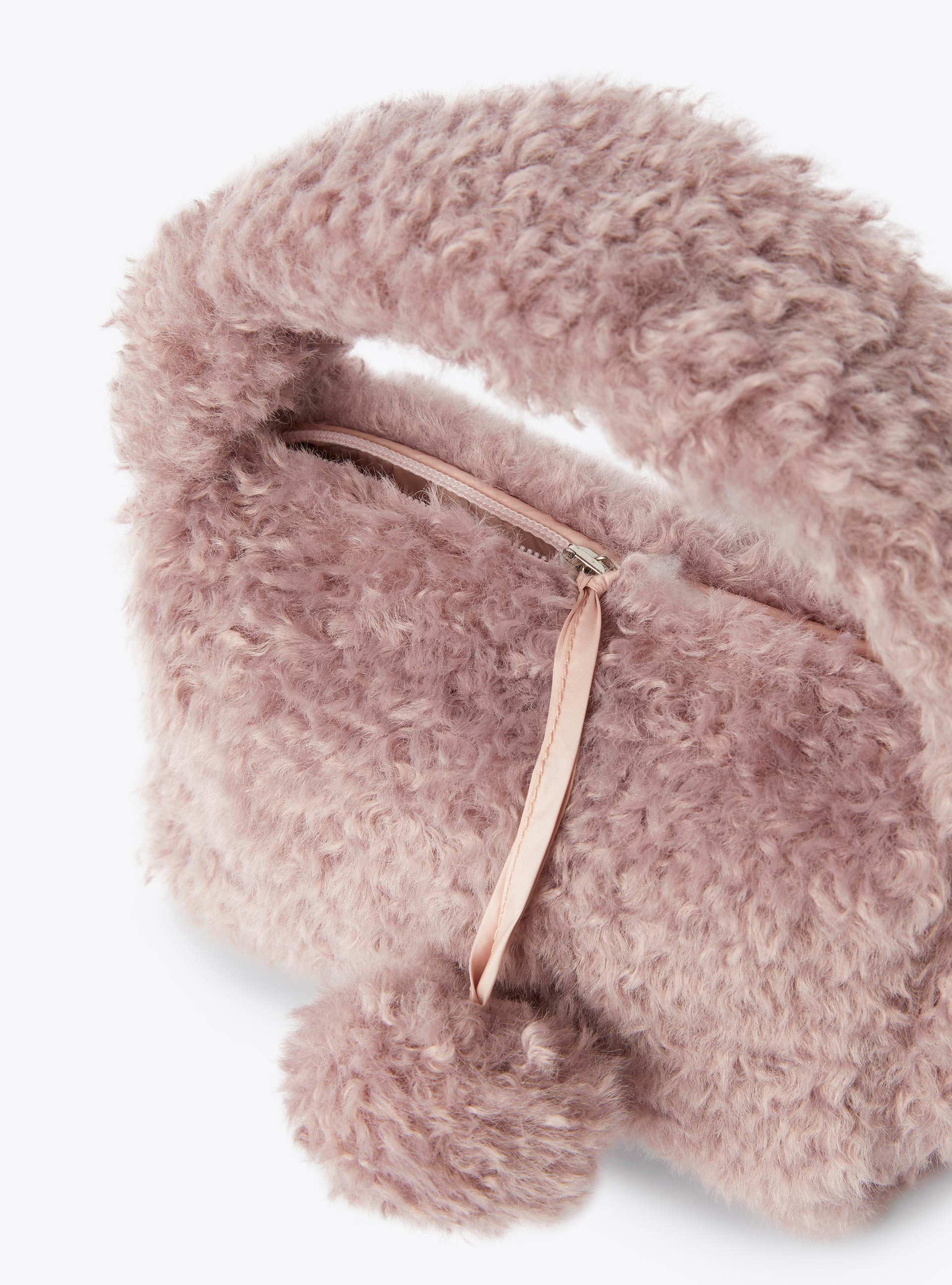 Eco-fur handbag - Accessories - Il Gufo