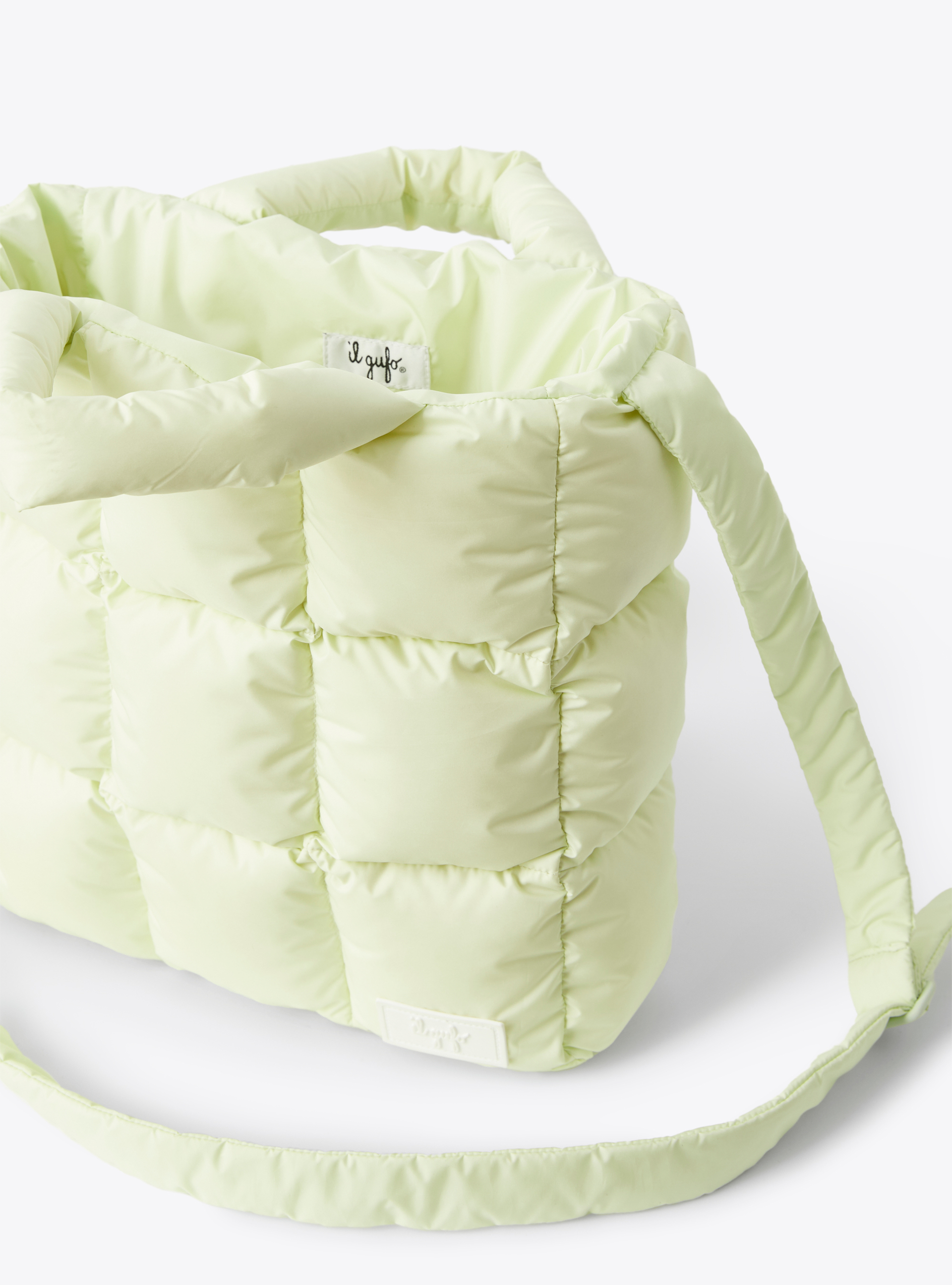 Microfiber nylon bag - Yellow | Il Gufo