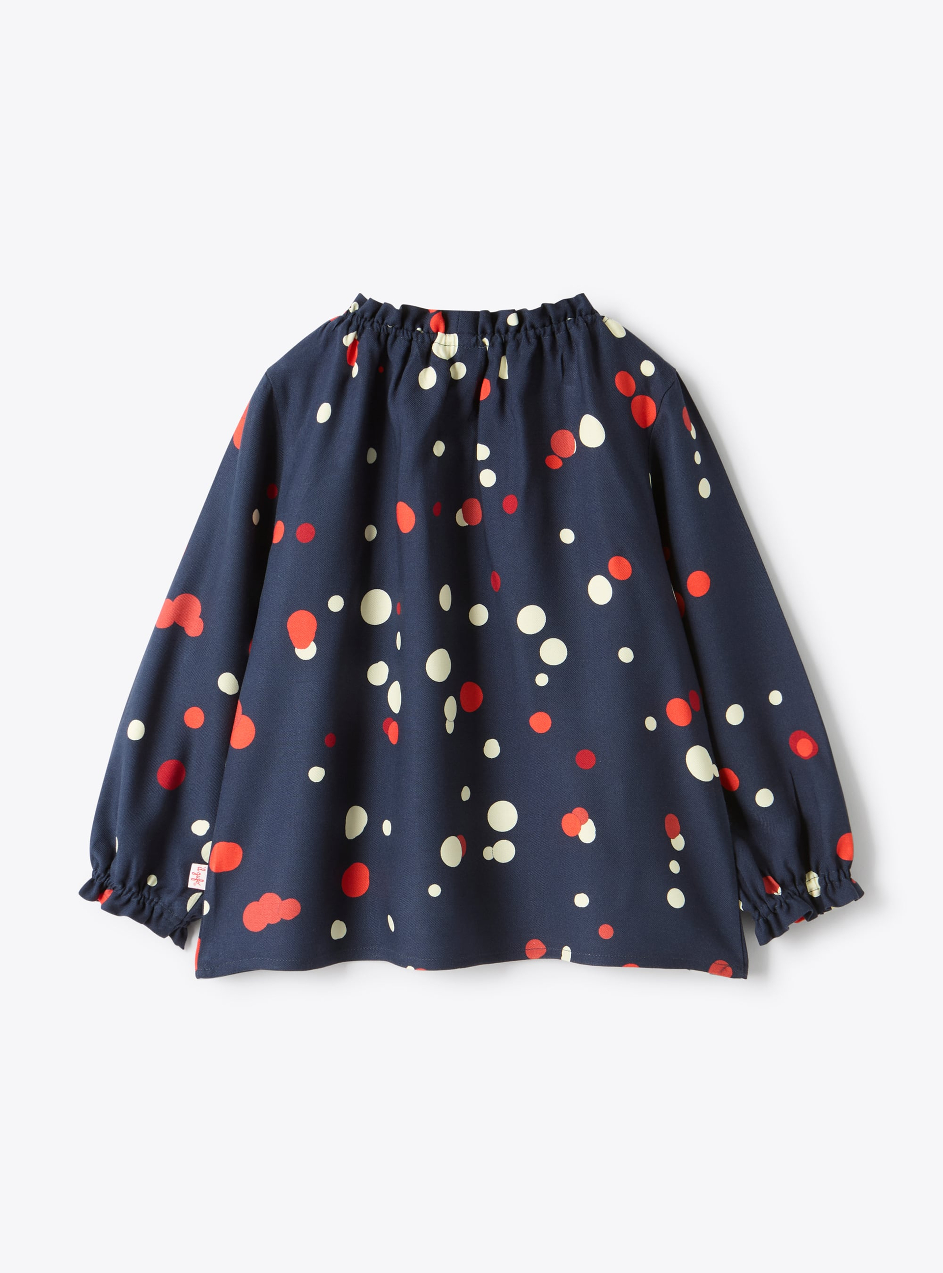 Polka dot viscose blouse - Shirts - Il Gufo