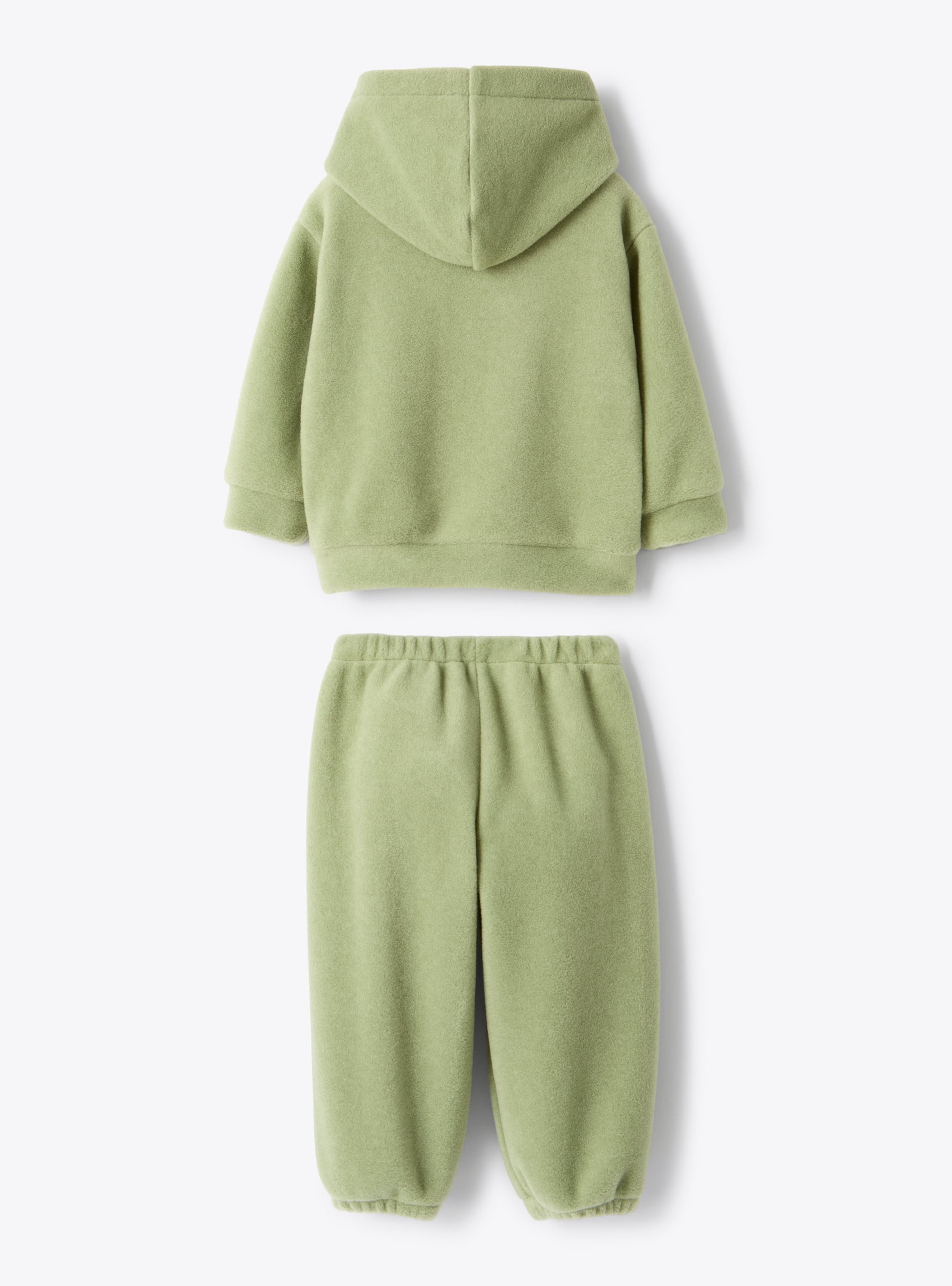 Fleece set with teddy bear - Two-piece sets - Il Gufo