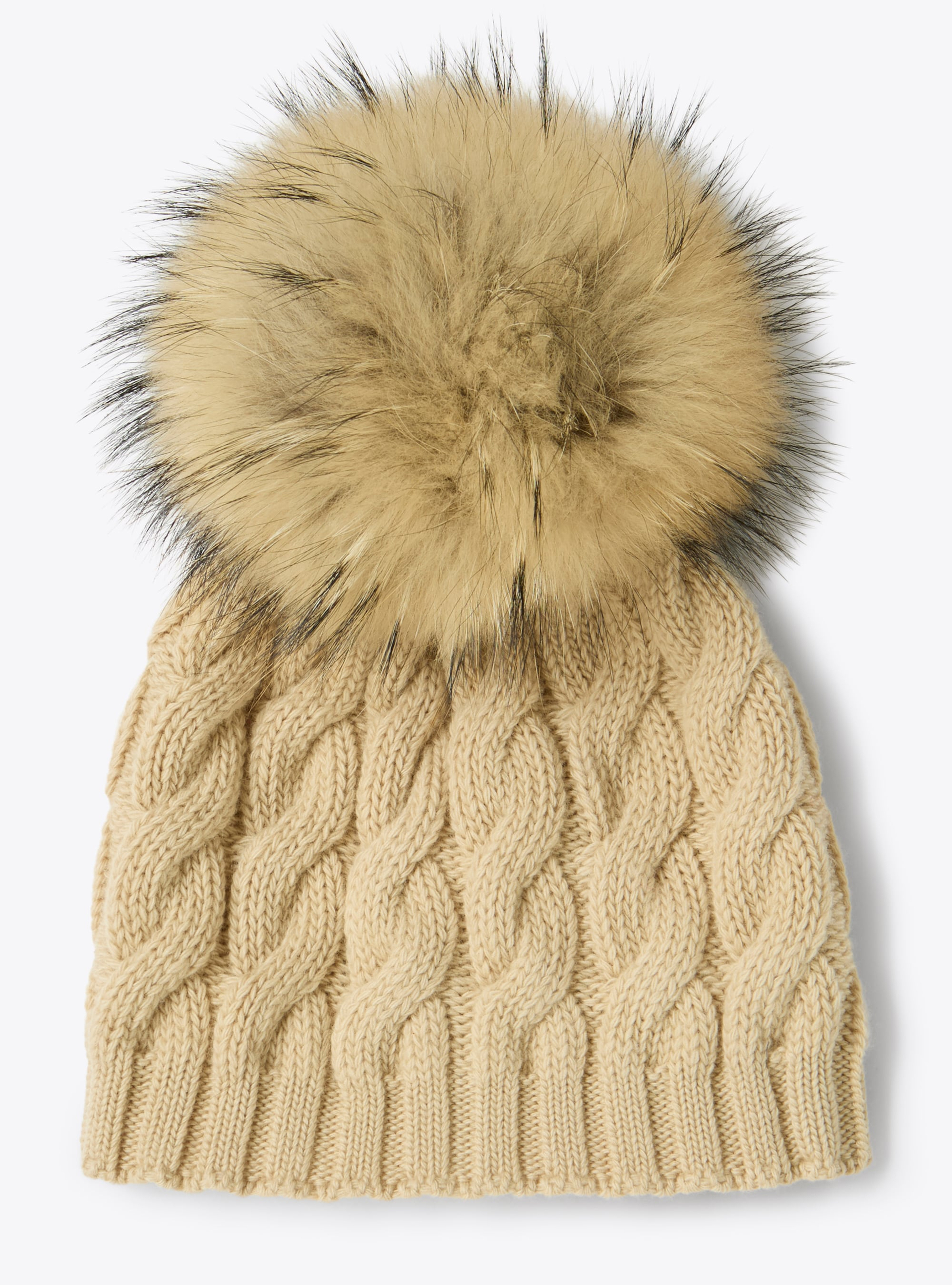 Berretto in lana con pom pon - Accessori - Il Gufo
