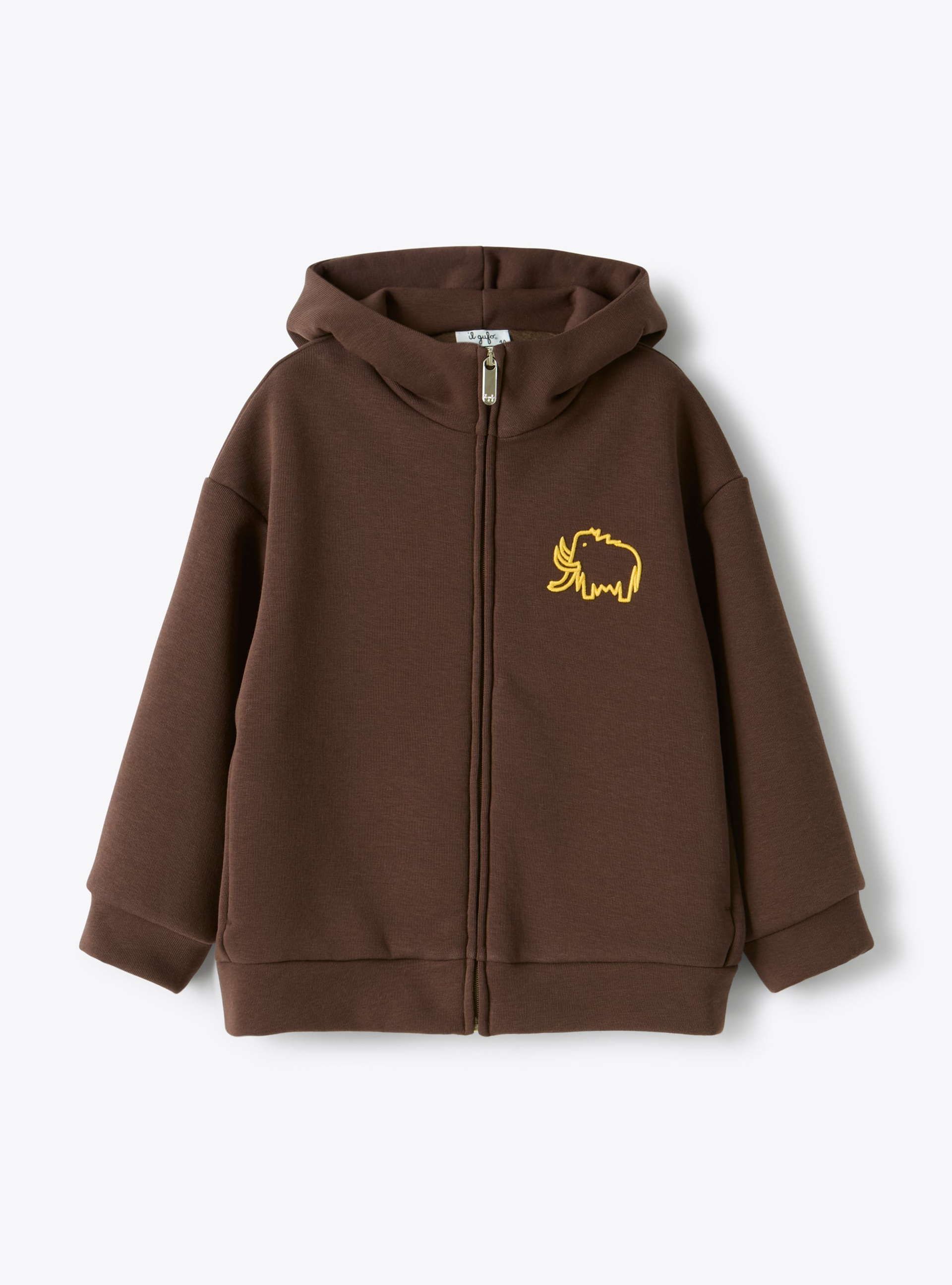 Felpa con zip e cappuccio - Felpe - Il Gufo