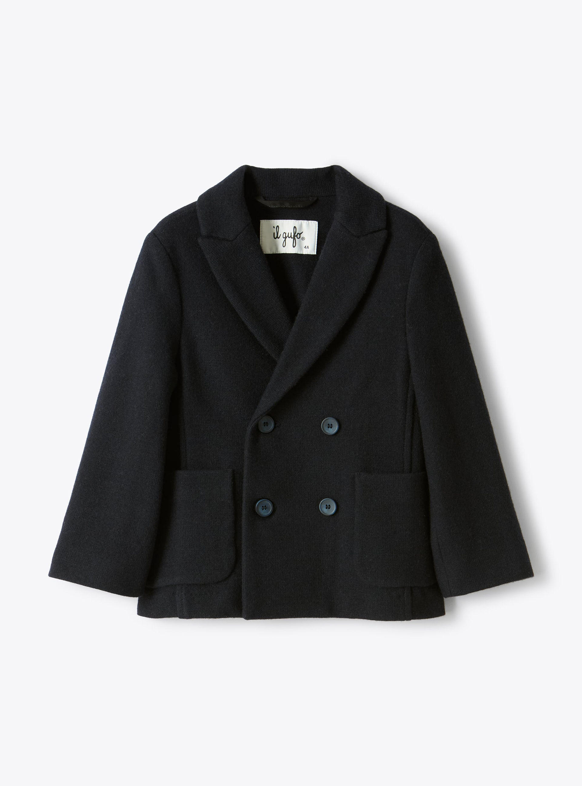 Blazer doppiopetto misto lana - Giacche - Il Gufo
