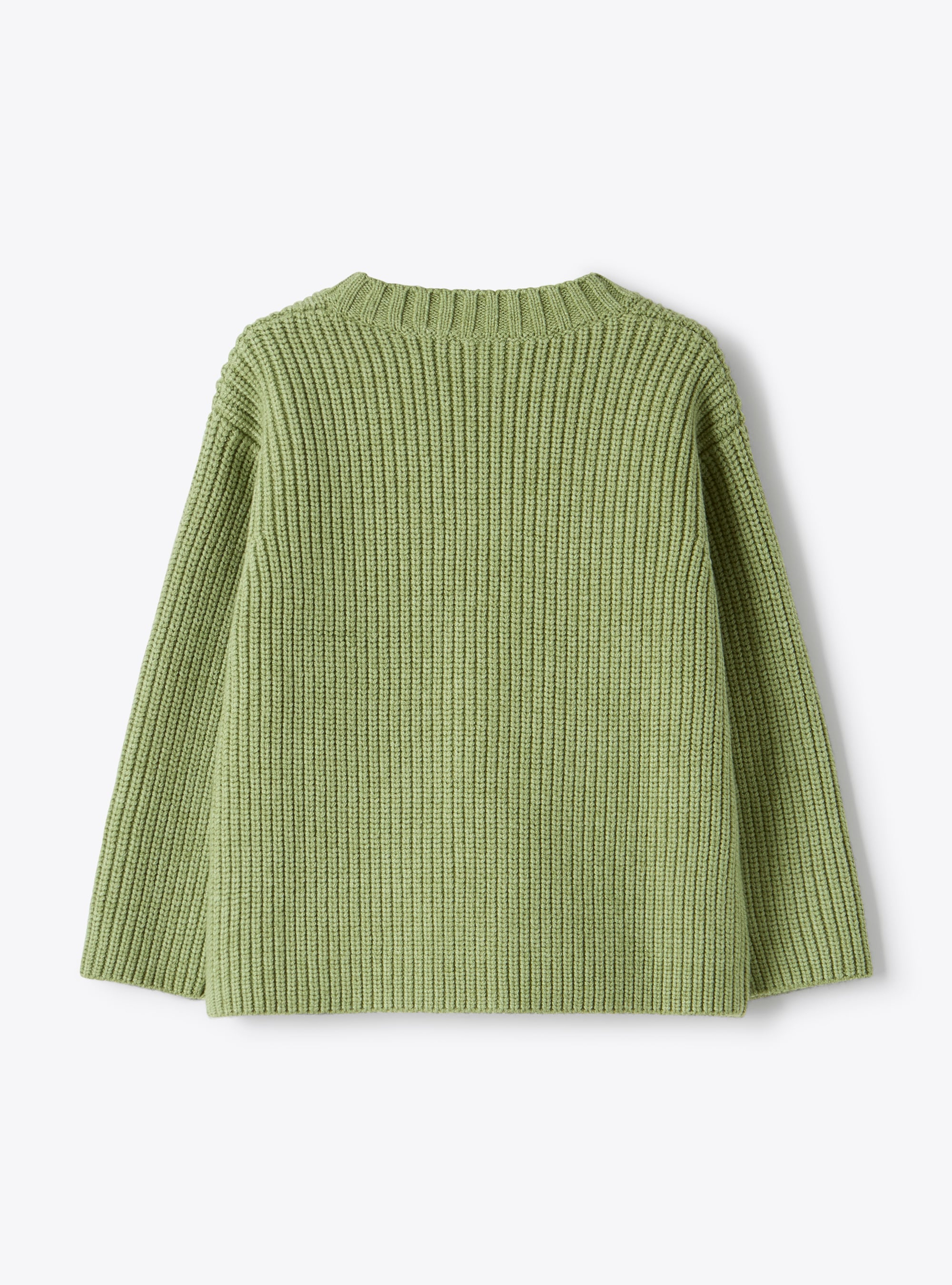 Cotton-blend cardigan - Green | Il Gufo