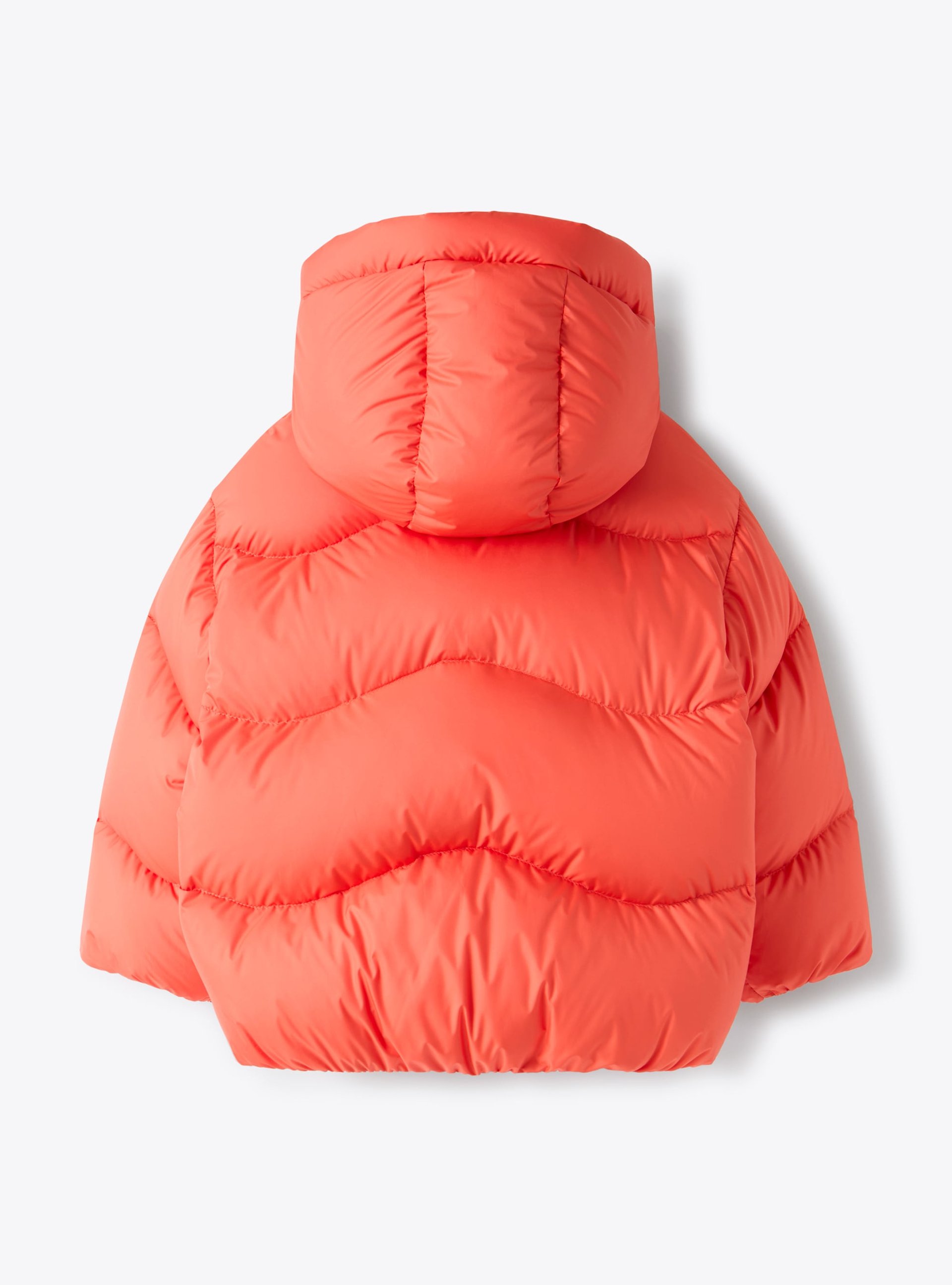 Microfiber nylon jacket with hood - Red | Il Gufo